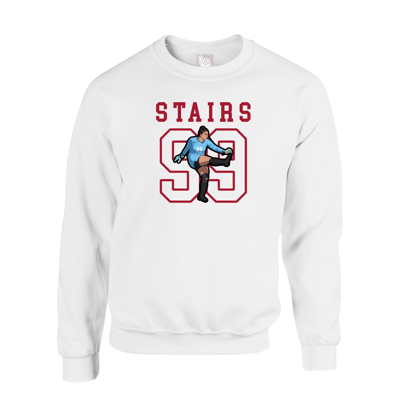 Fleece Crew — Shirsey in White