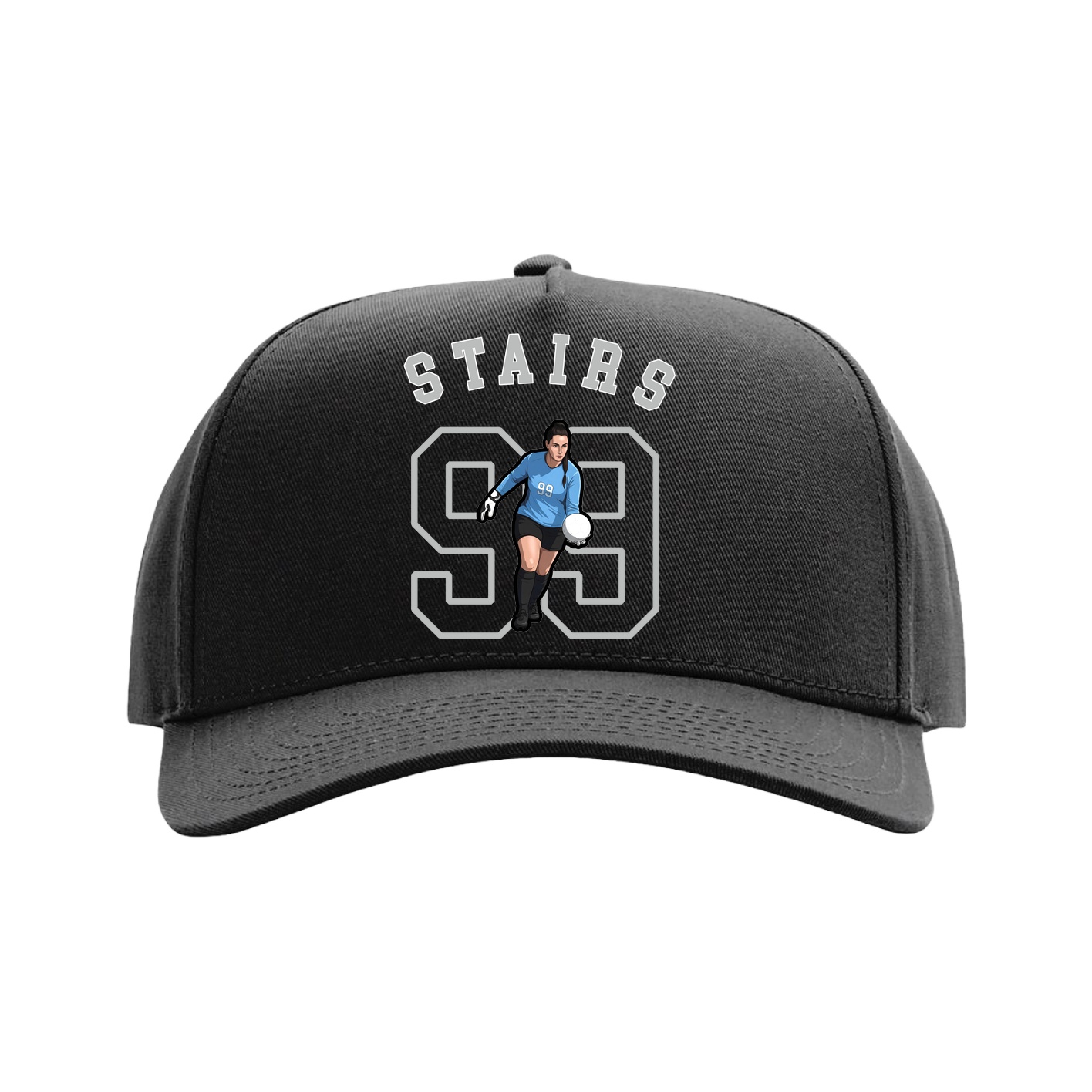 Full Fabric Five-Panel Champ Cap
