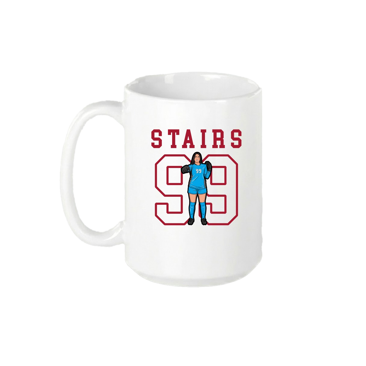 15oz Coffee Mug — Shirsey in White