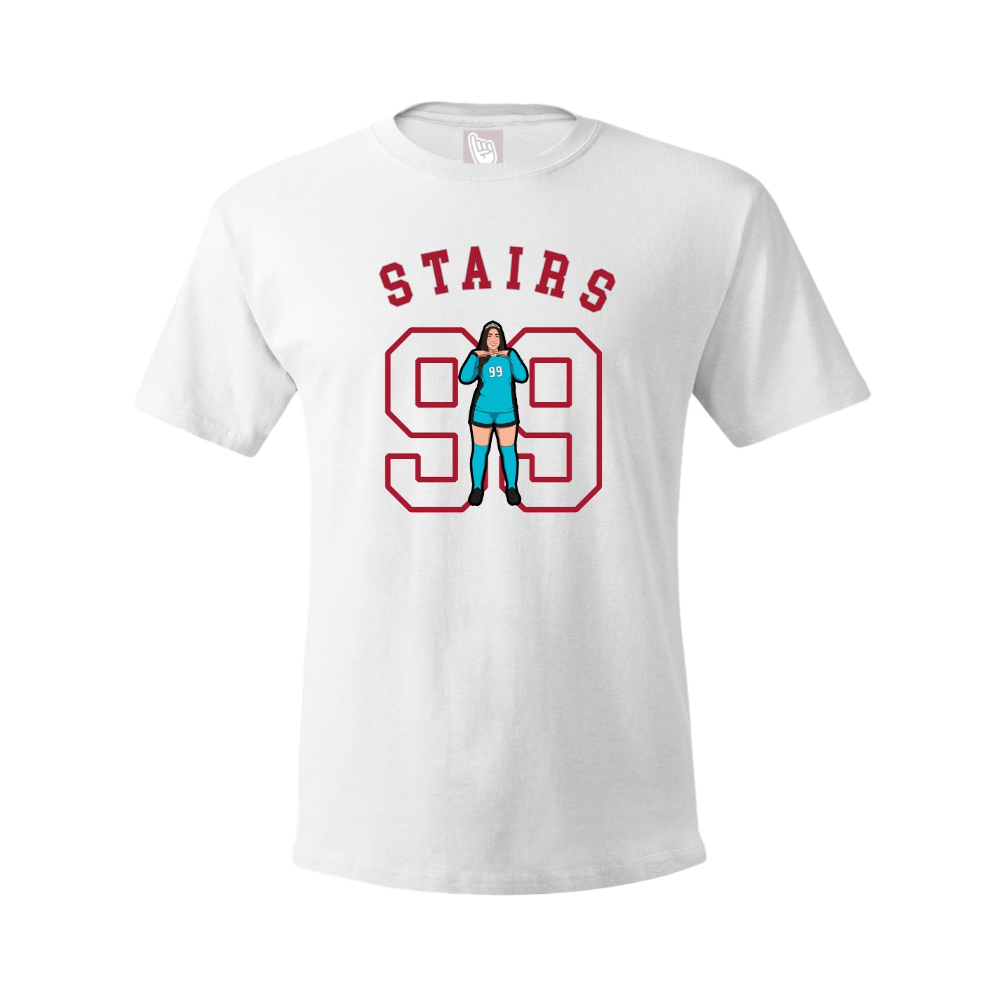 Tee — Shirsey Arch in White