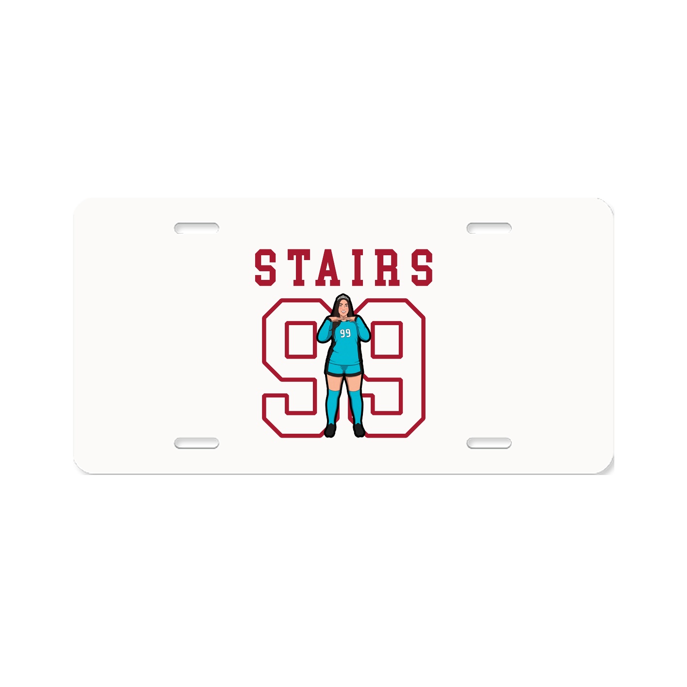 License Plate — Shirsey in Classic