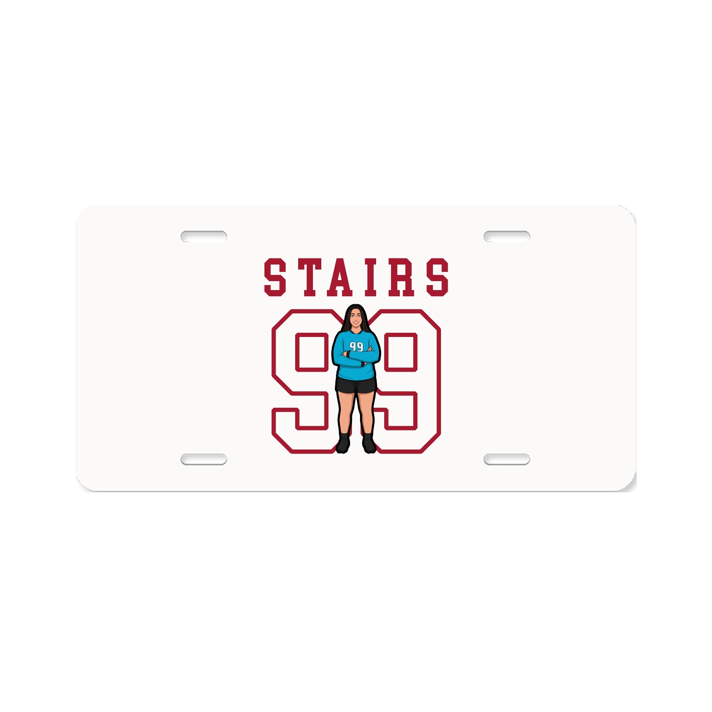 License Plate — Shirsey in Classic
