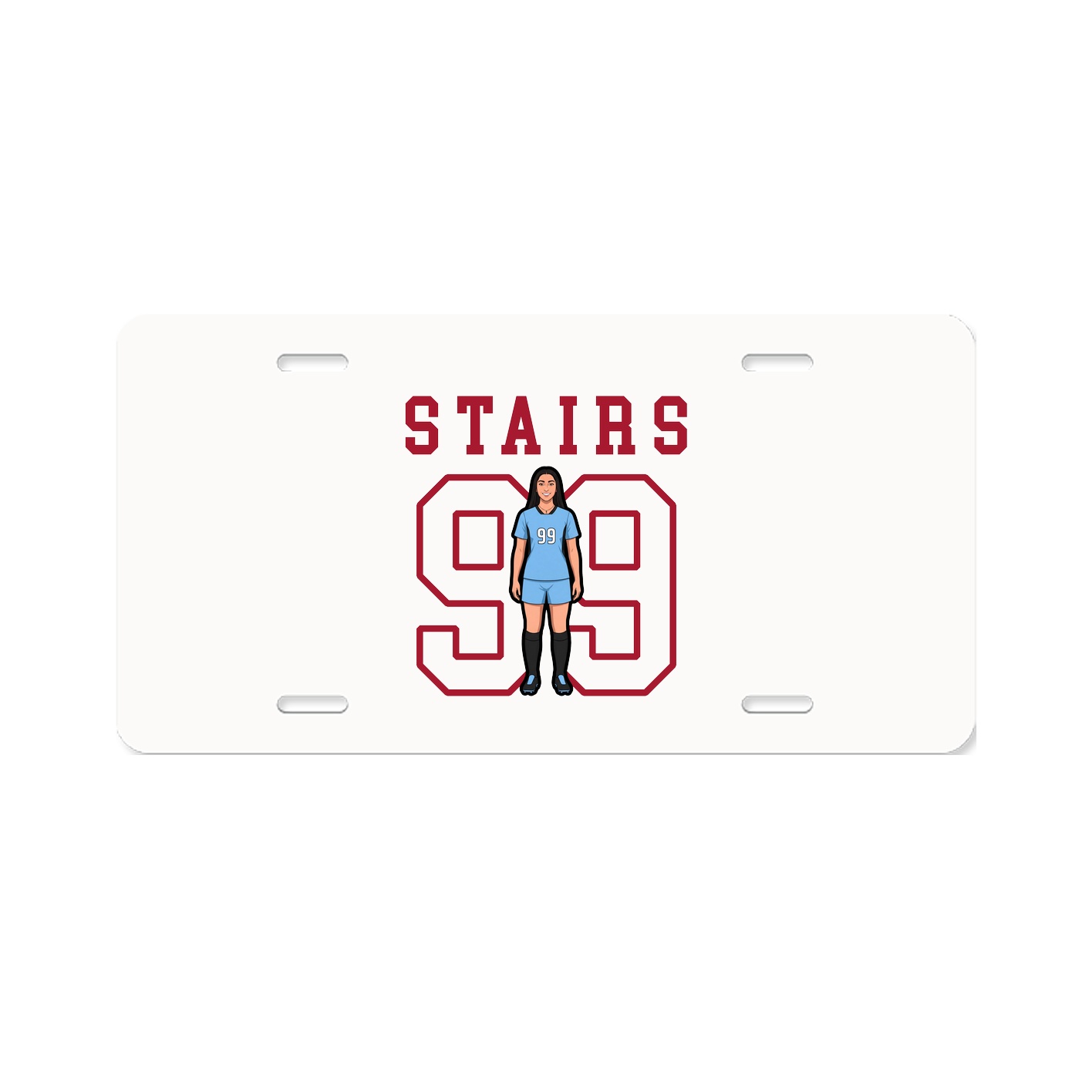 License Plate — Shirsey in Classic