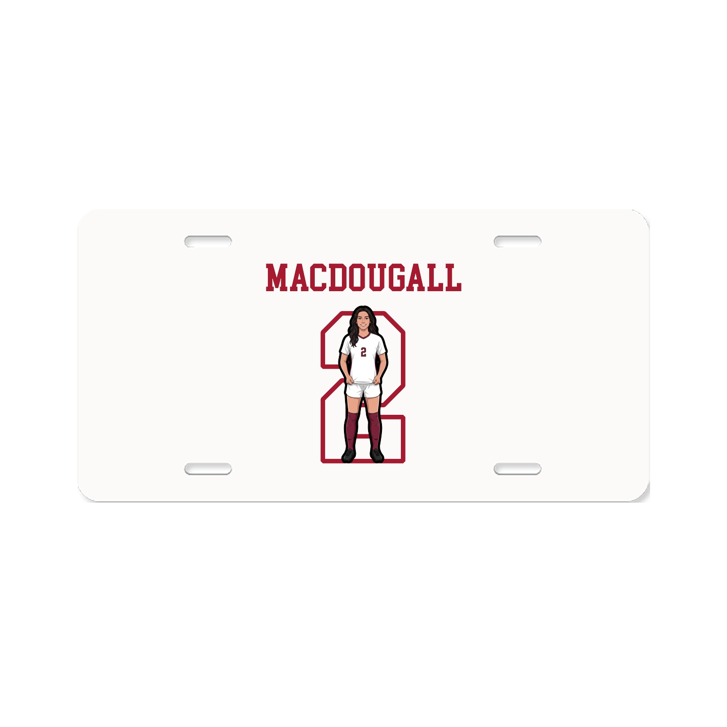 License Plate — Shirsey in Classic
