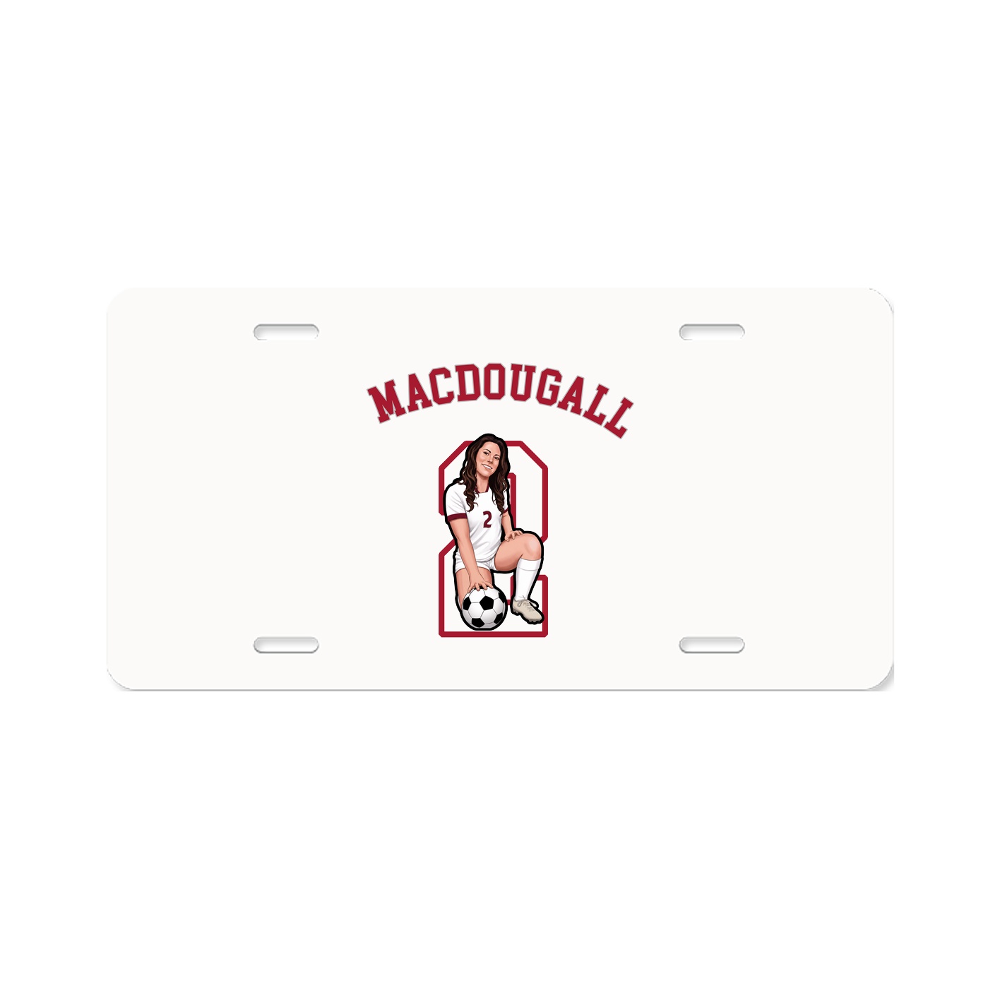 License Plate — Shirsey Arch in Classic