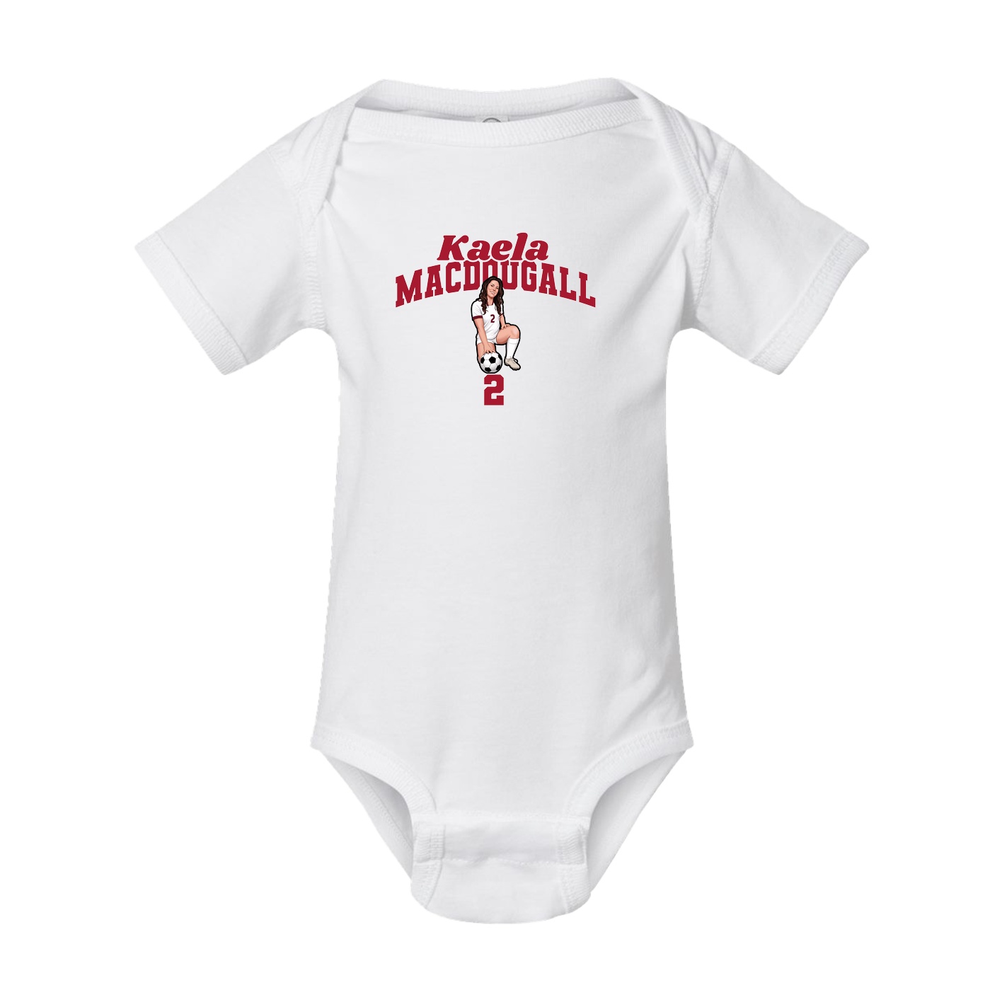 Baby Onesie — Signature Arch in White