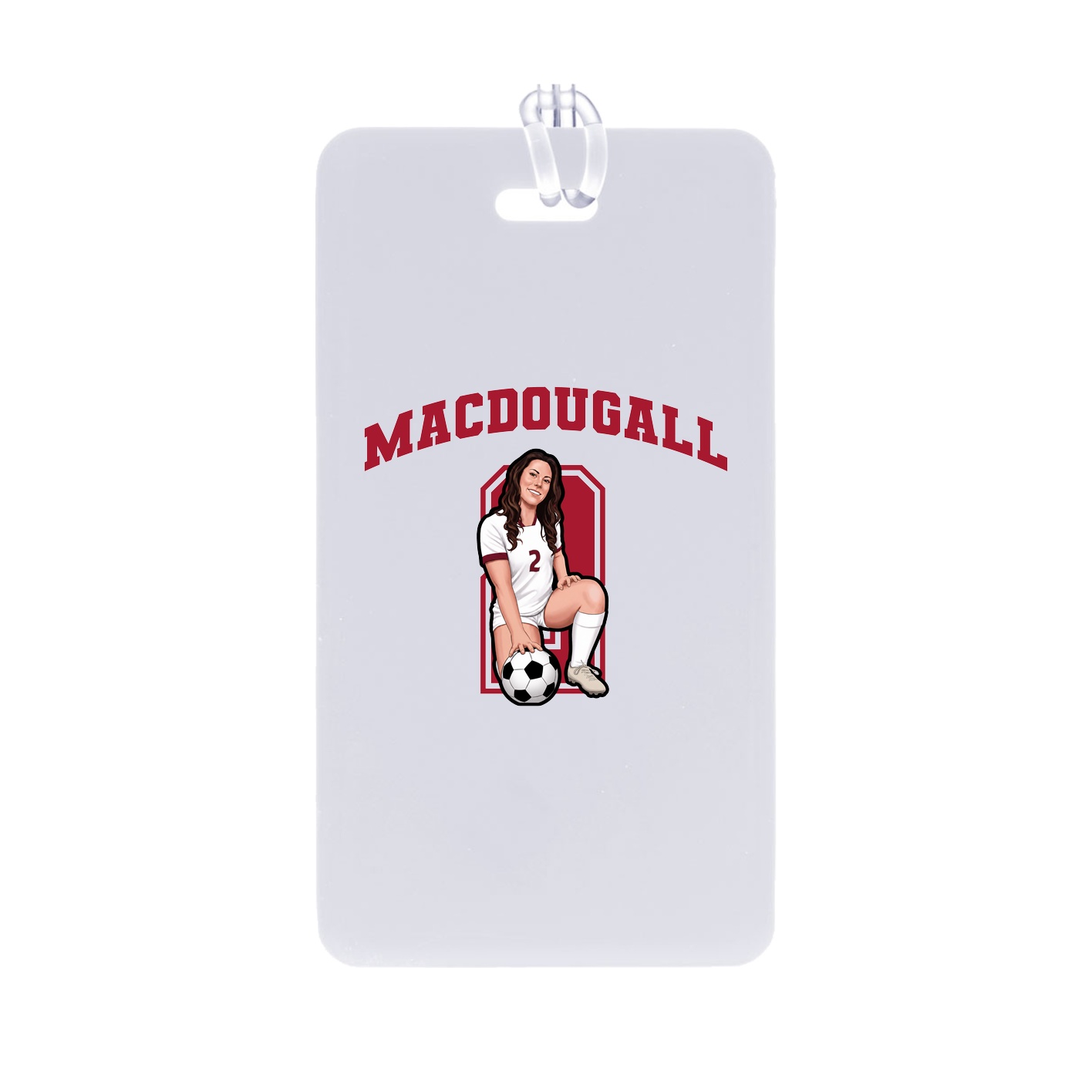 Bag Tag — Number in Classic