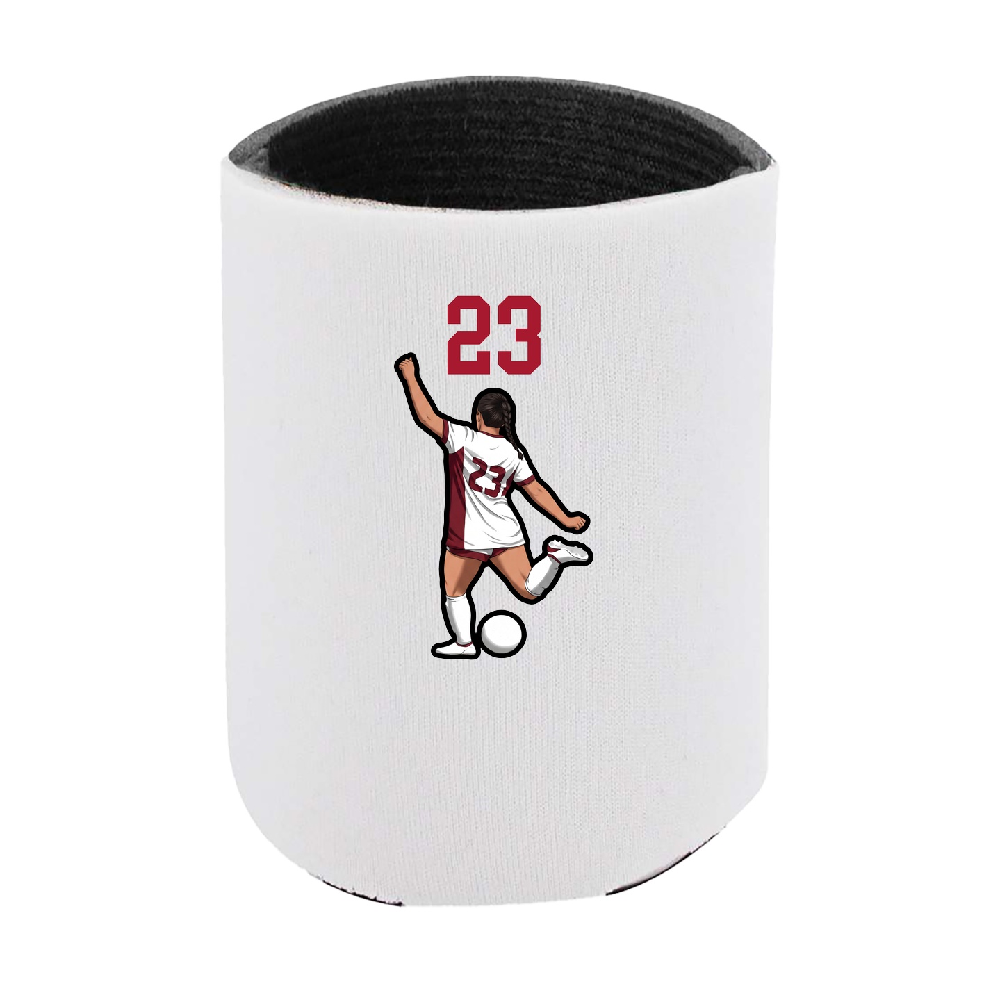 Can Holder — Number Top in White
