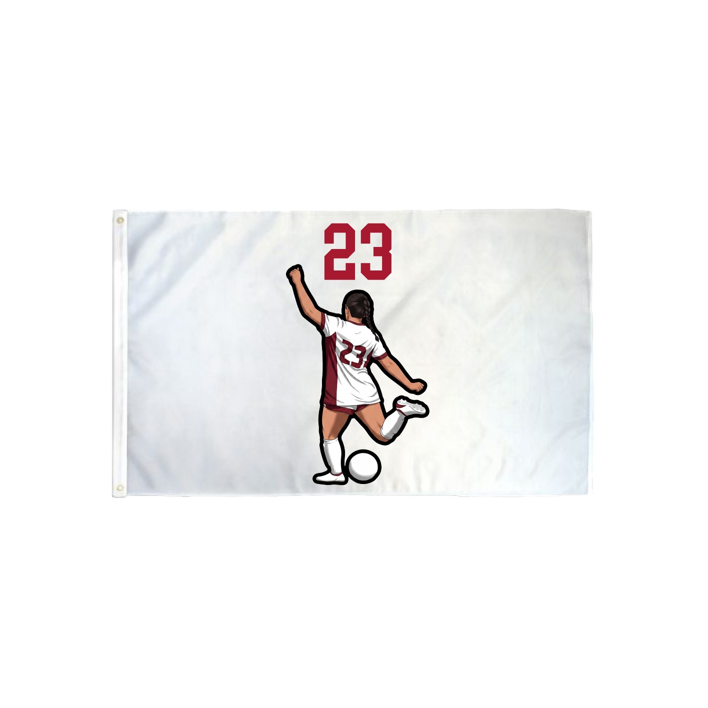 3x5 Flag — Number Top in Classic