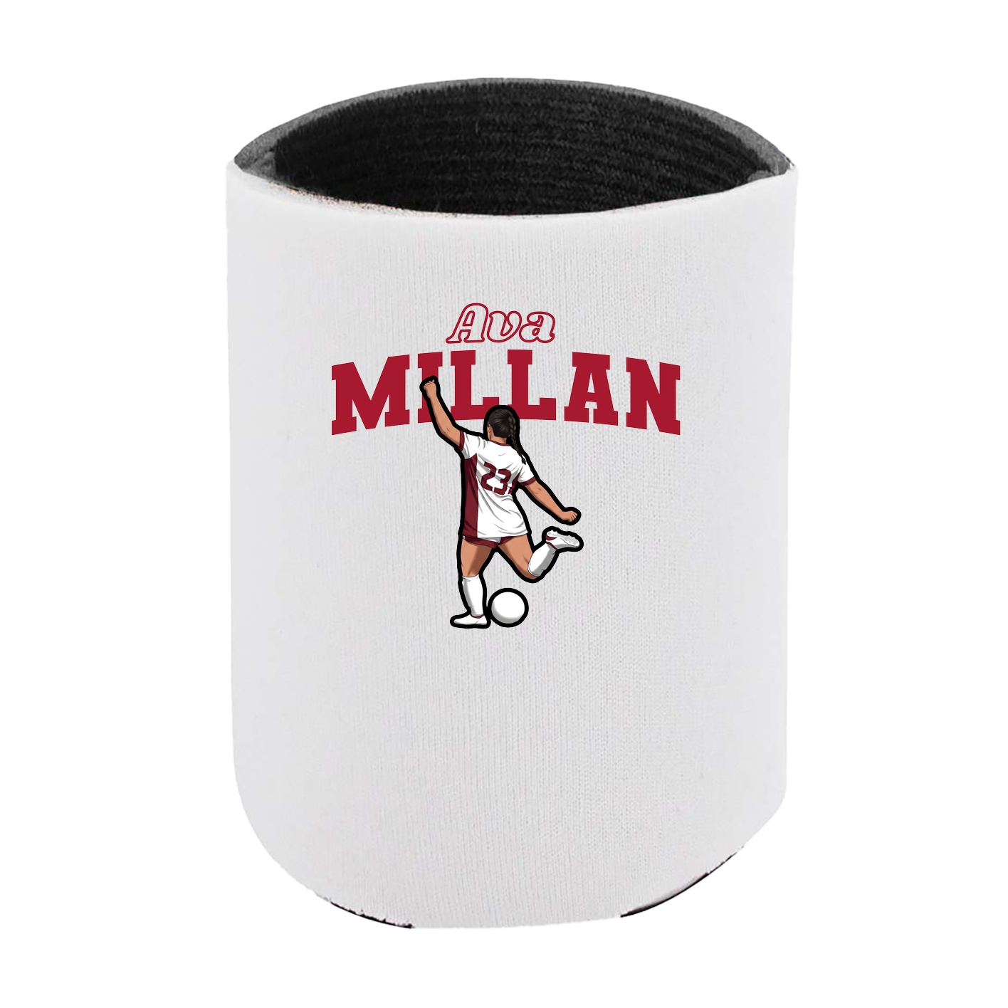 Can Holder — Name Arch in White