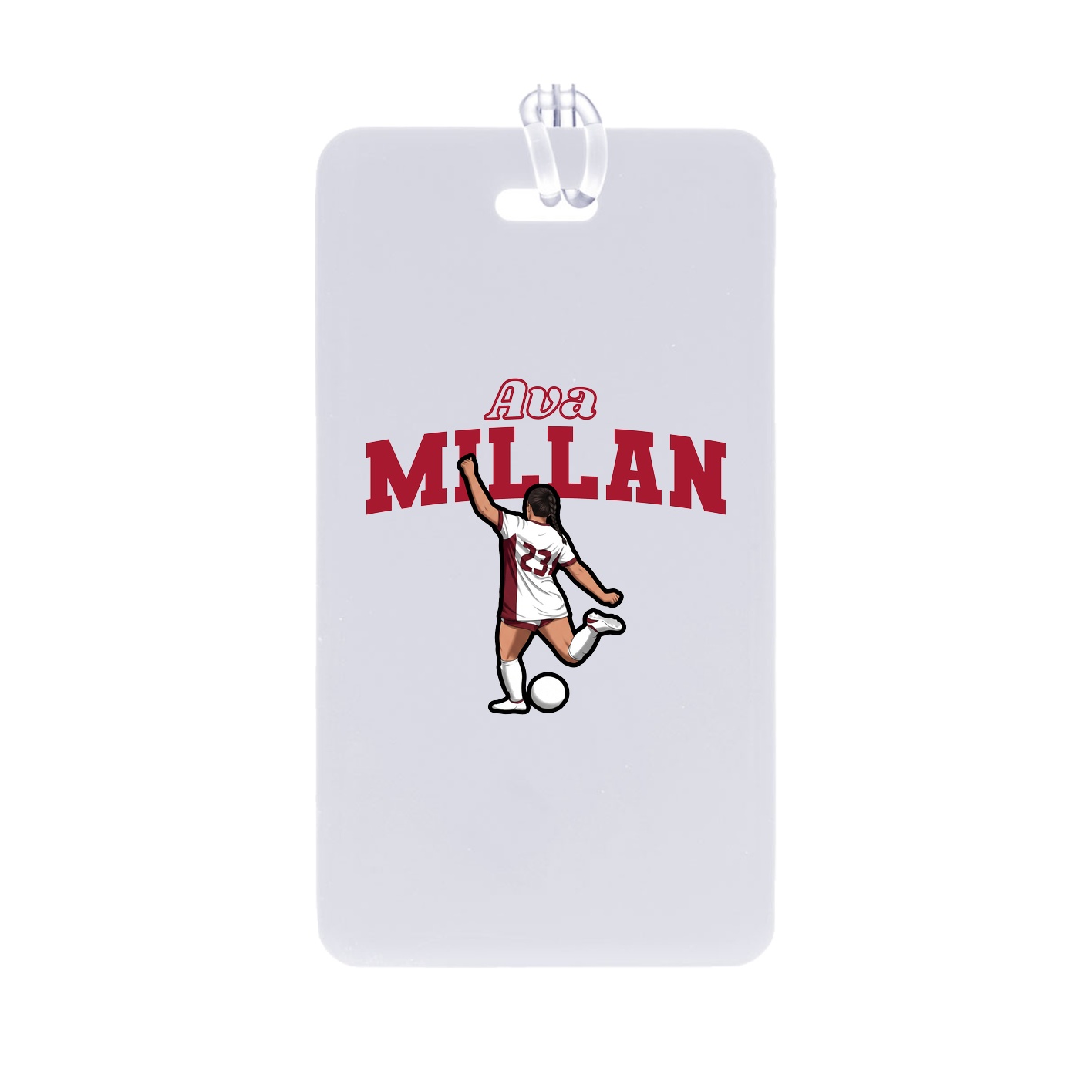Bag Tag — Name Arch in Classic