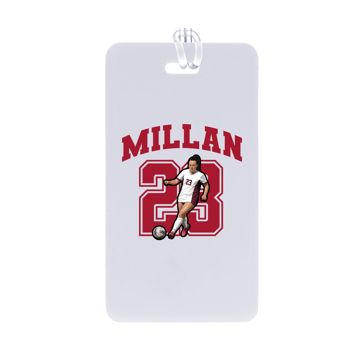 Bag Tag — Number in Classic