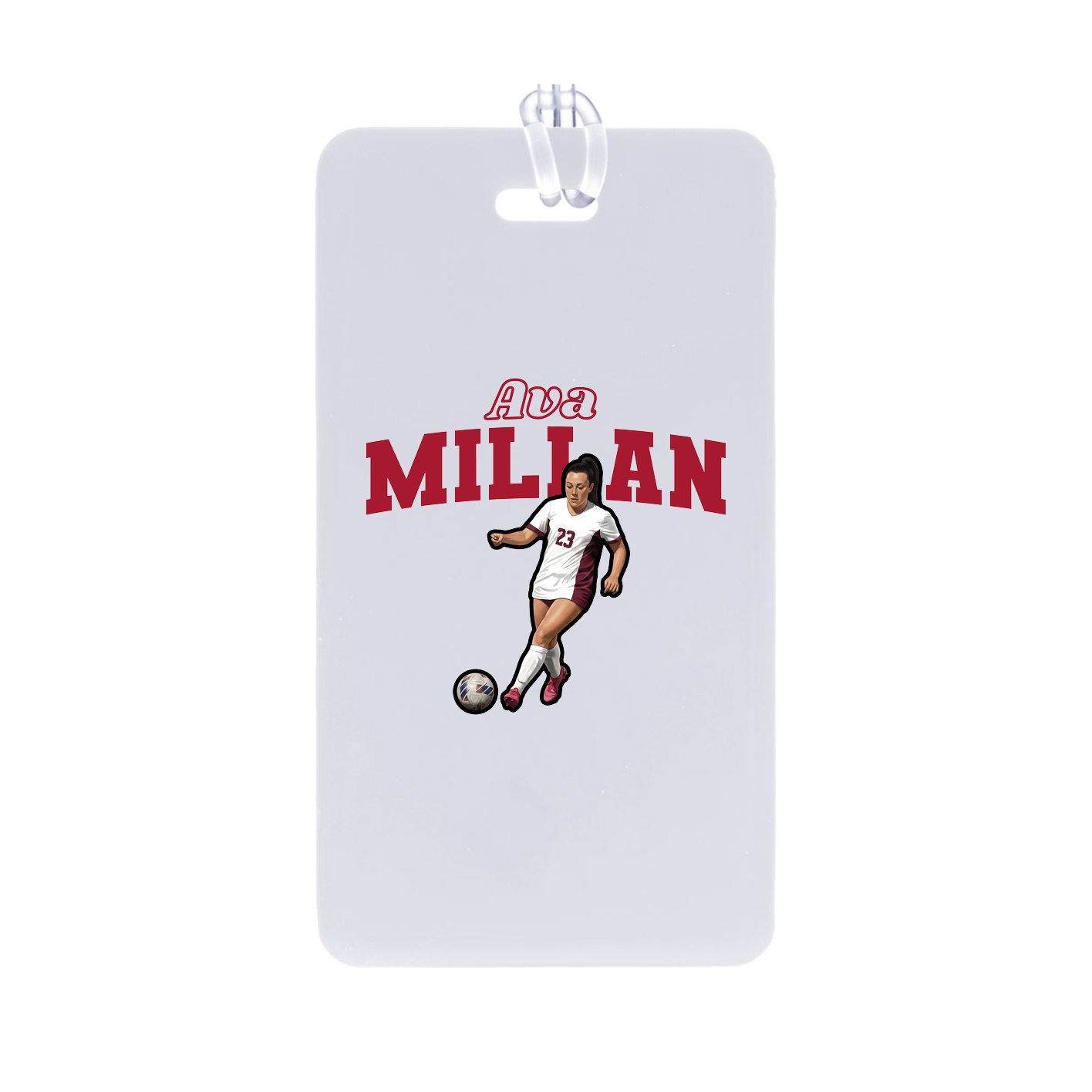 Bag Tag — Name Arch in Classic
