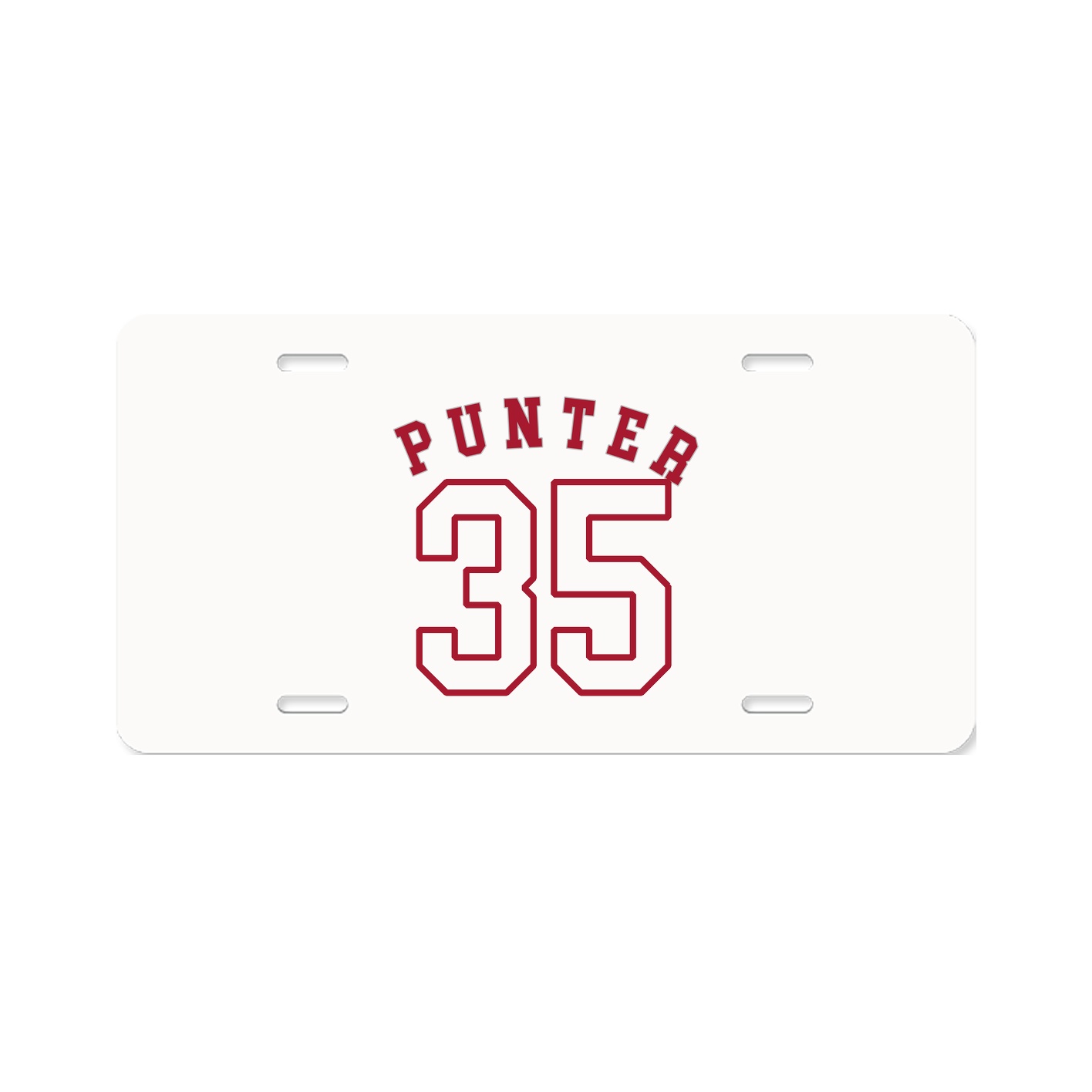 License Plate — Shirsey Arch in Classic