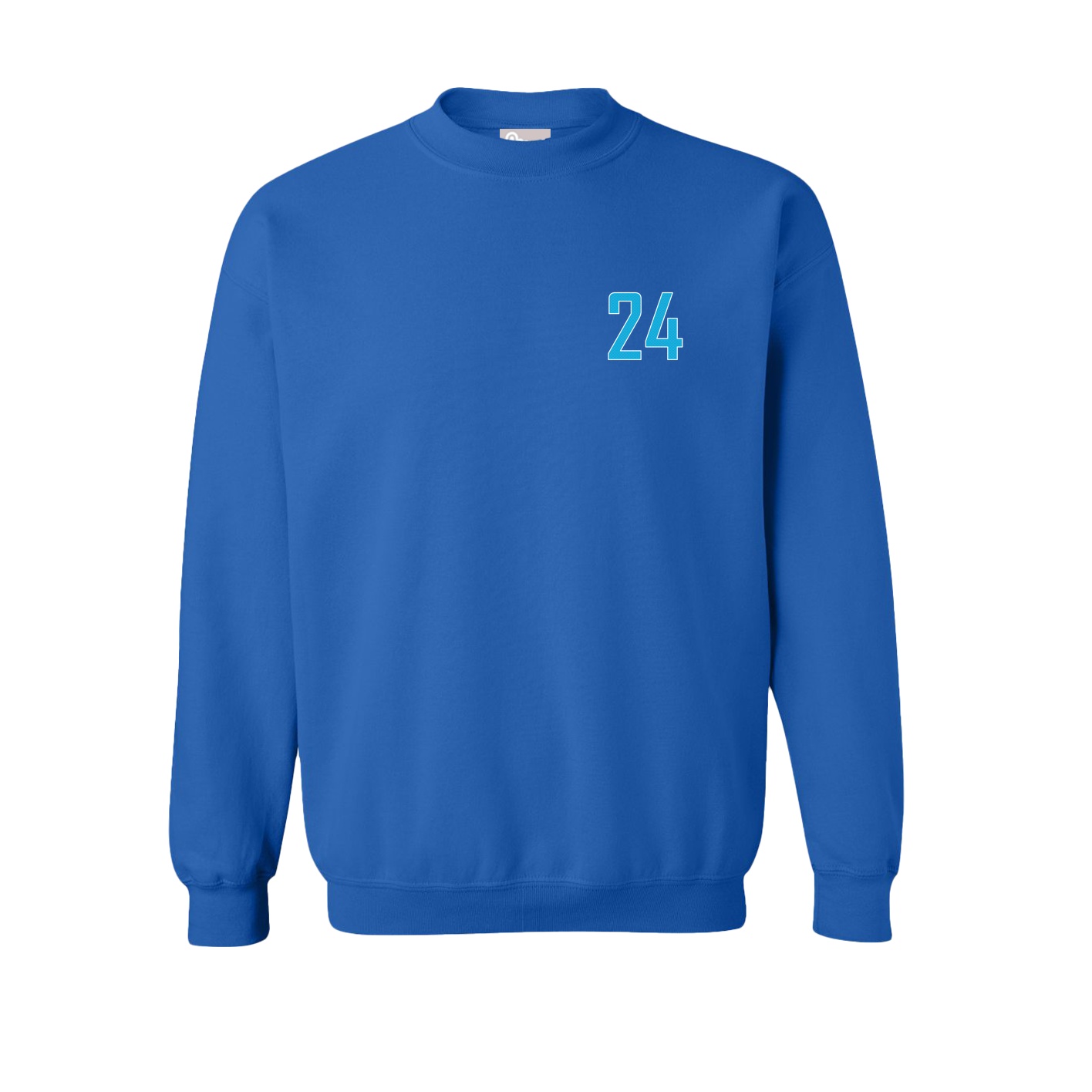 Fleece Crew — Front Shirsy in Royal