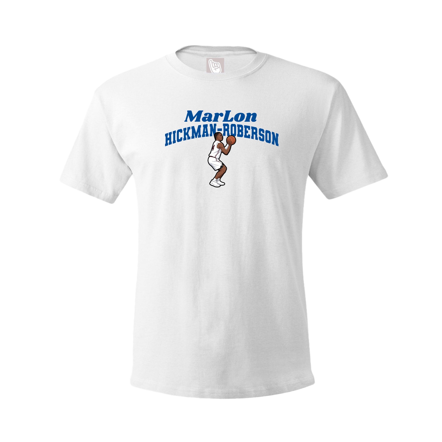 Youth Tee — Signature Arch in White