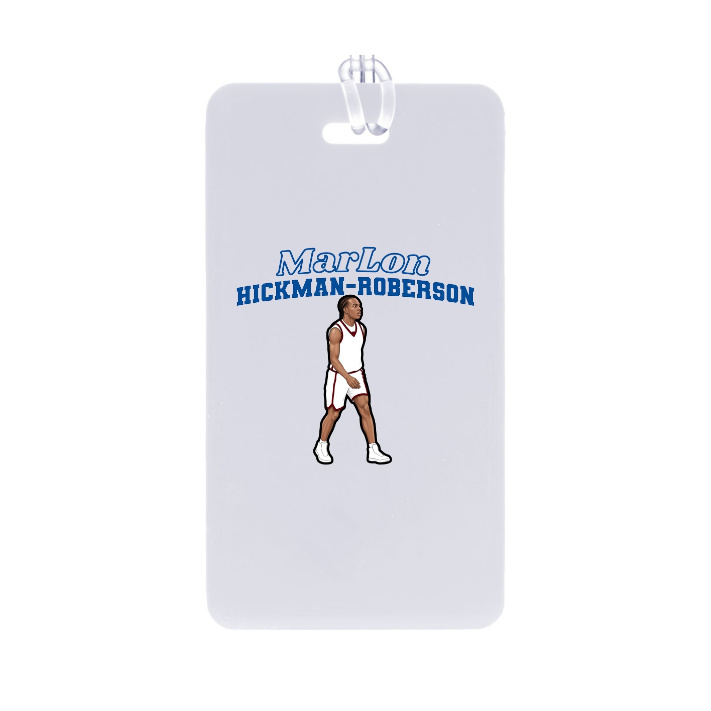 Bag Tag — Name Arch in Classic