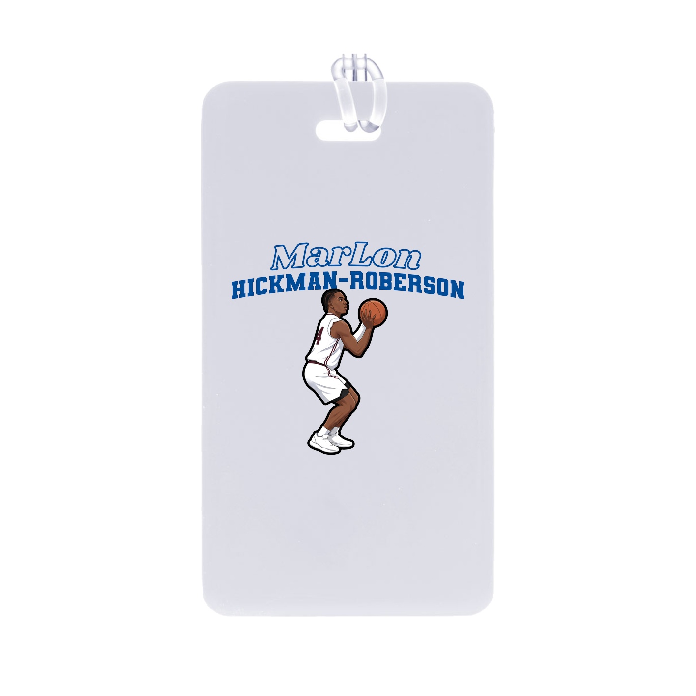 Bag Tag — Name Arch in Classic