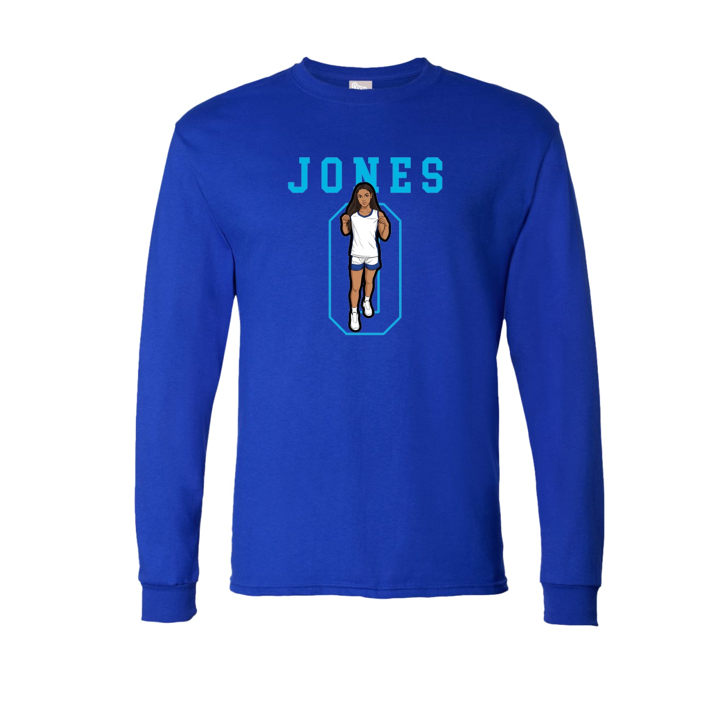 Long Sleeve Tee — Shirsey in Royal