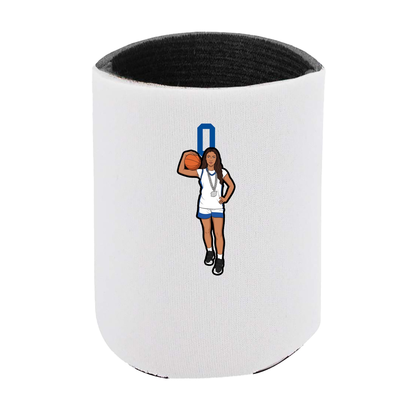 Can Holder — Number Top in White