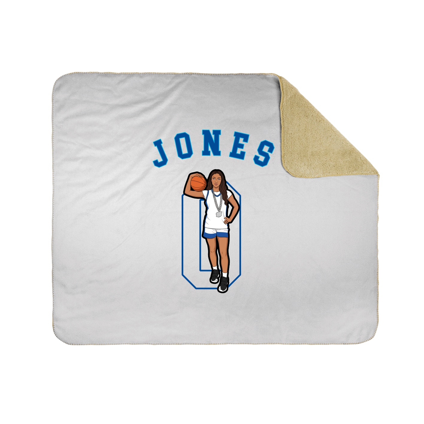 Throw Blanket — Shirsey Arch in White