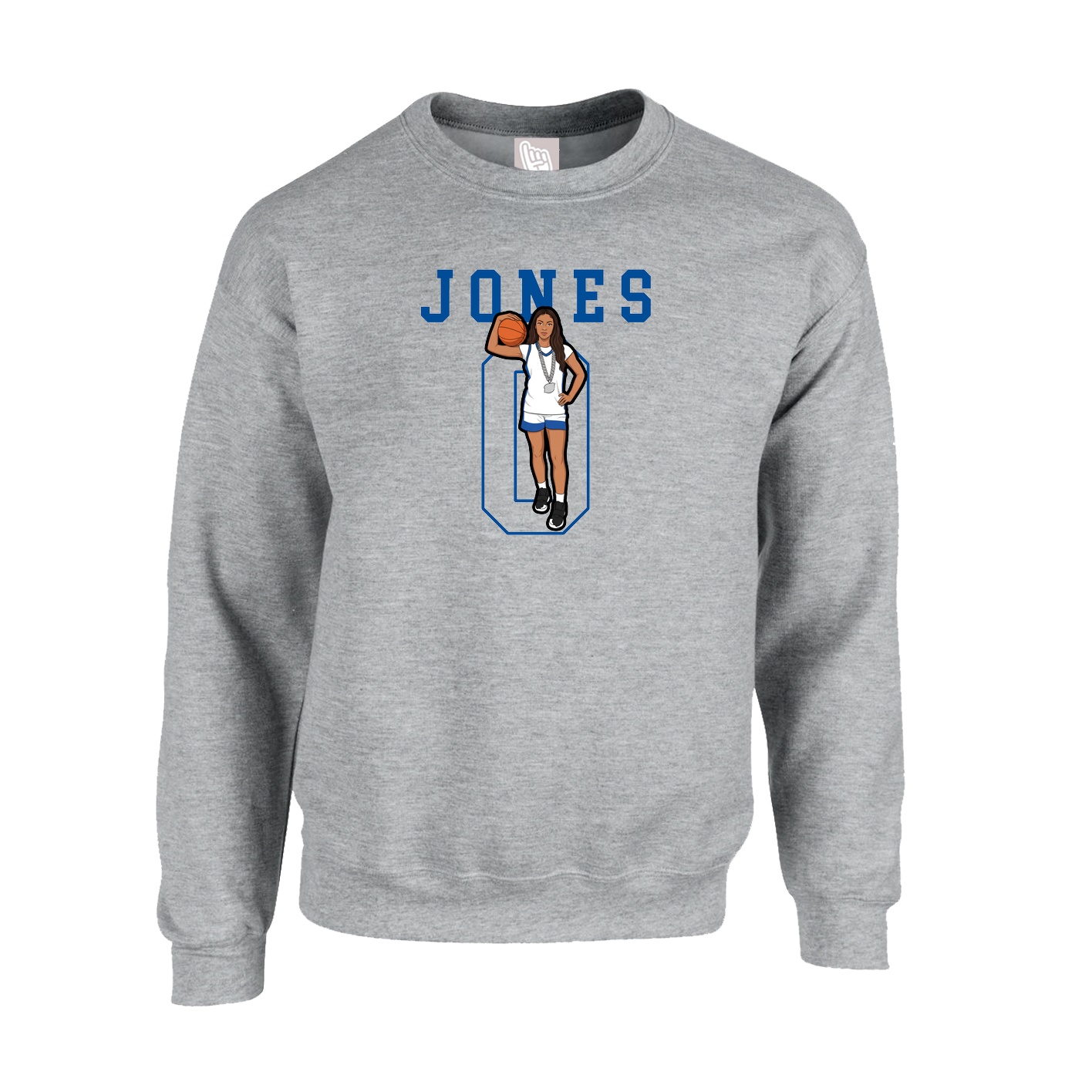 Fleece Crew — Shirsey in Grey
