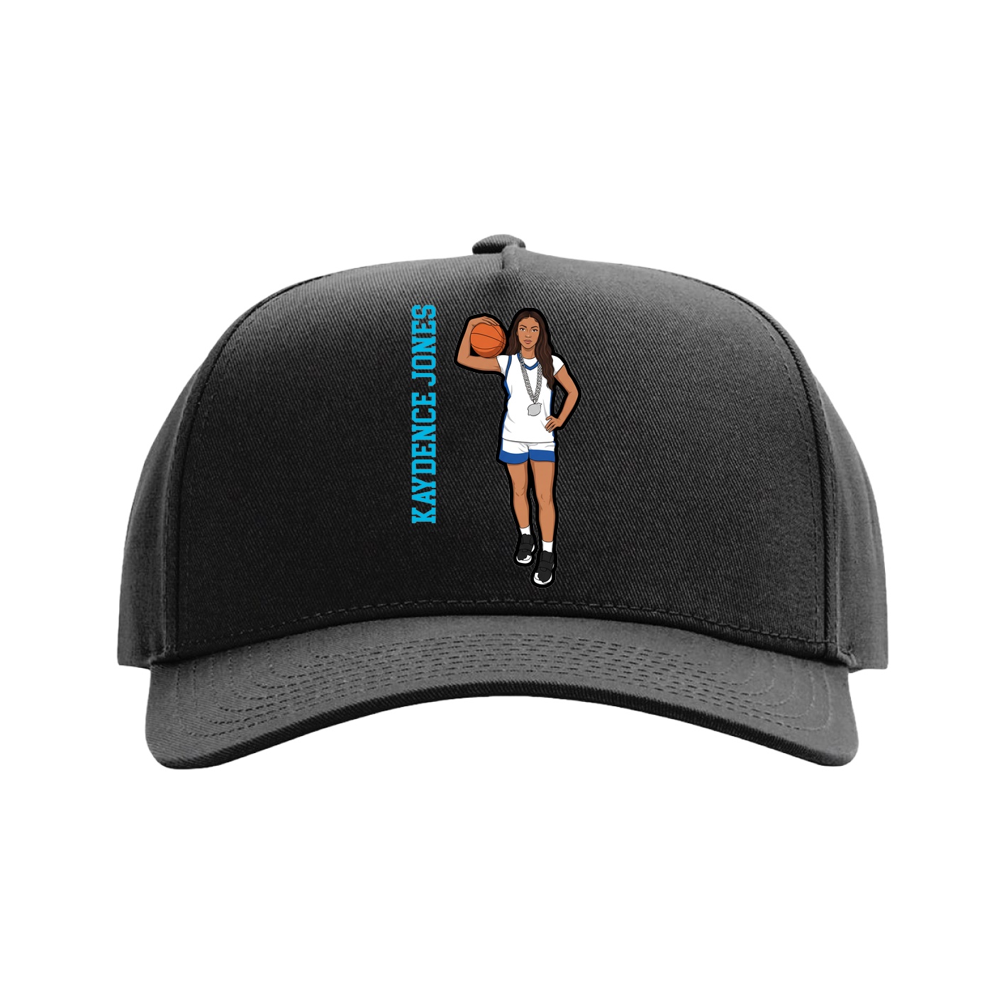 Full Fabric Five-Panel Champ Cap
