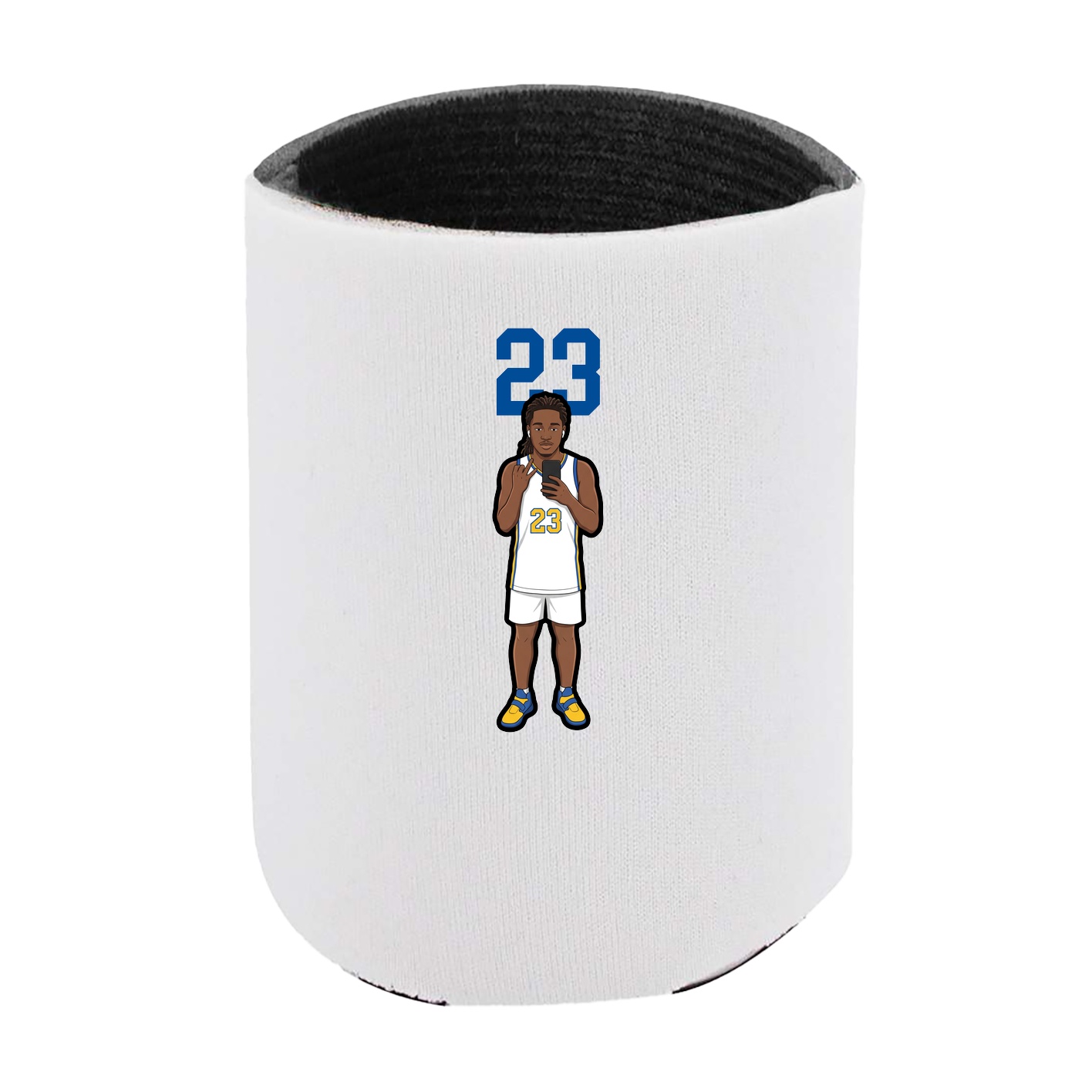 Can Holder — Number Top in White