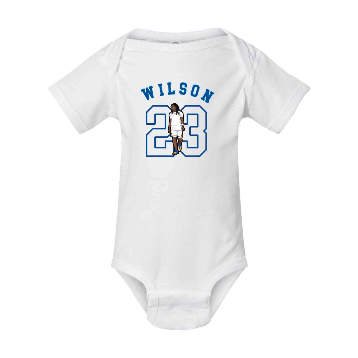 Baby Onesie — Shirsey Arch in White