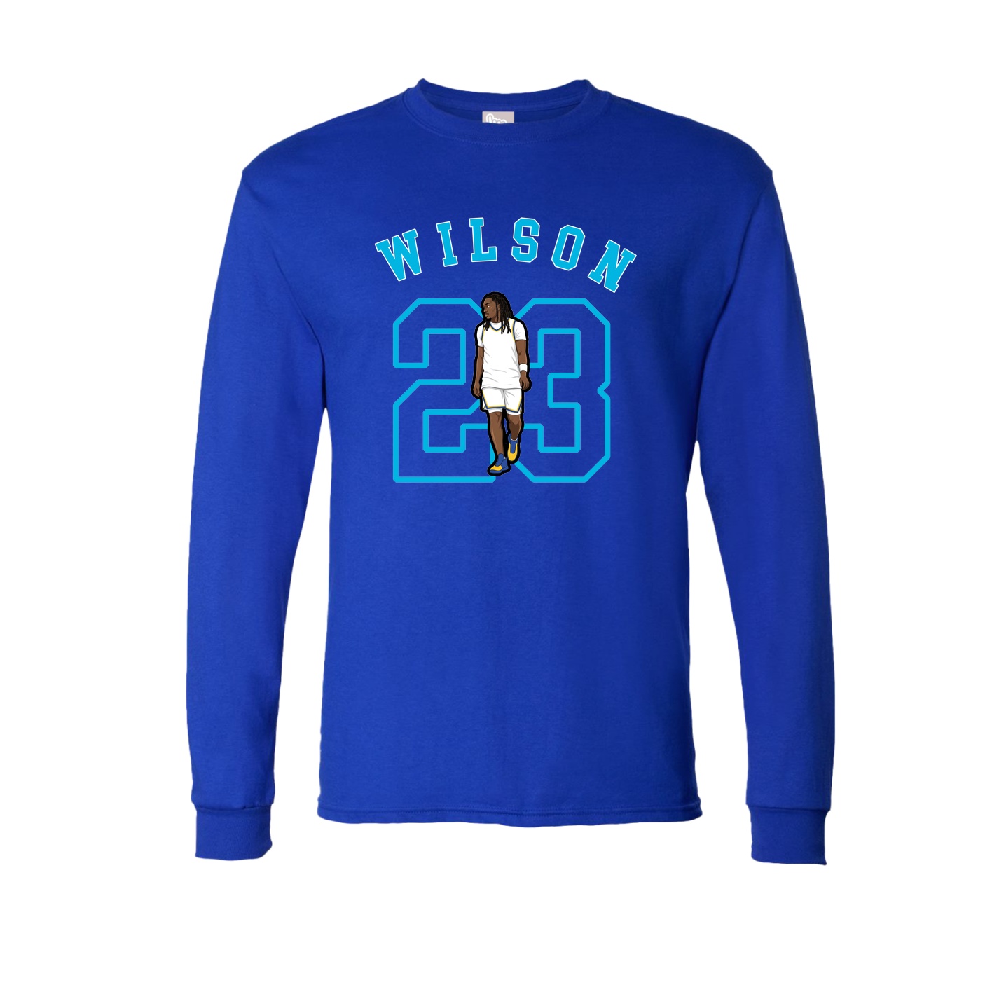 Long Sleeve Tee — Shirsey Arch in Royal