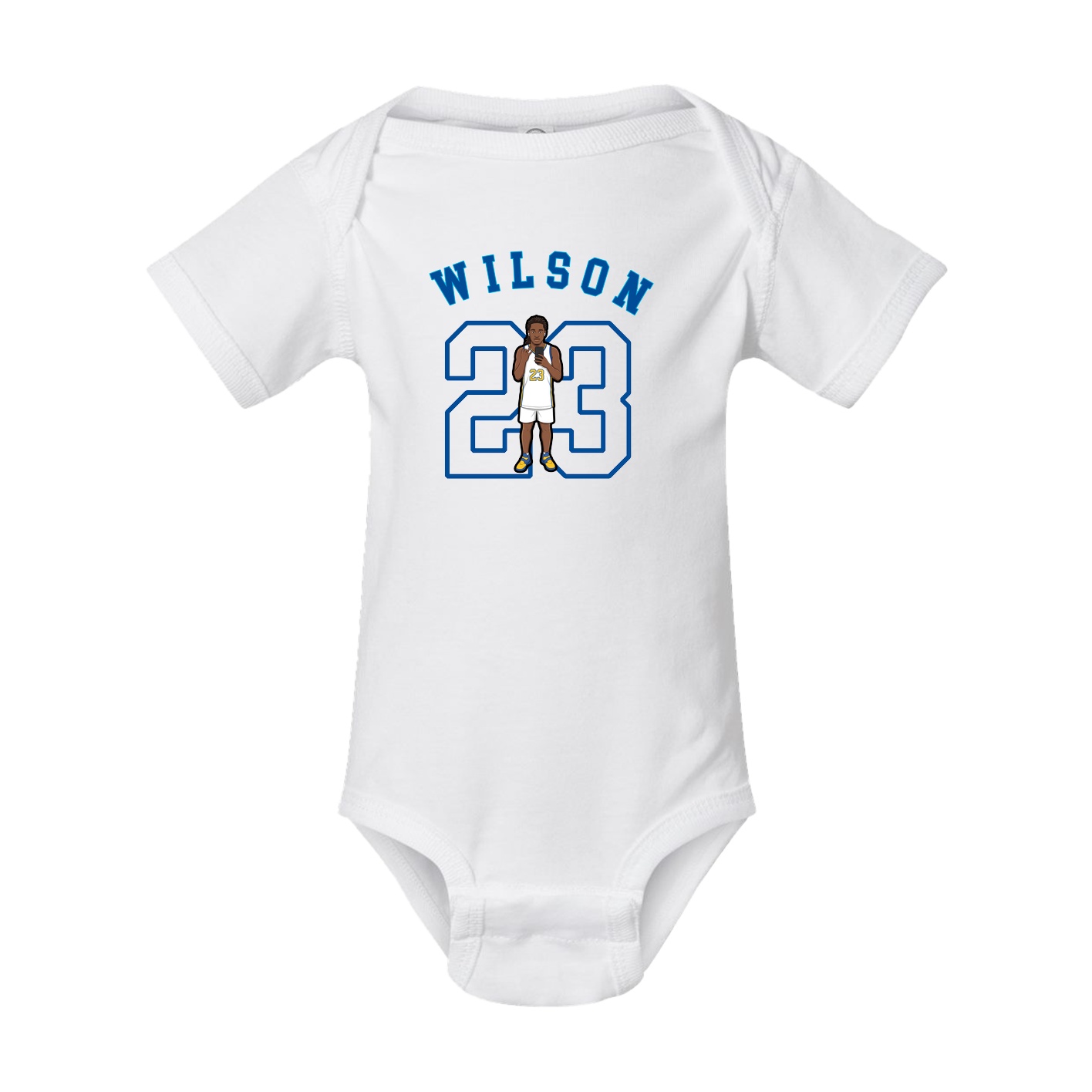 Baby Onesie — Shirsey Arch in White
