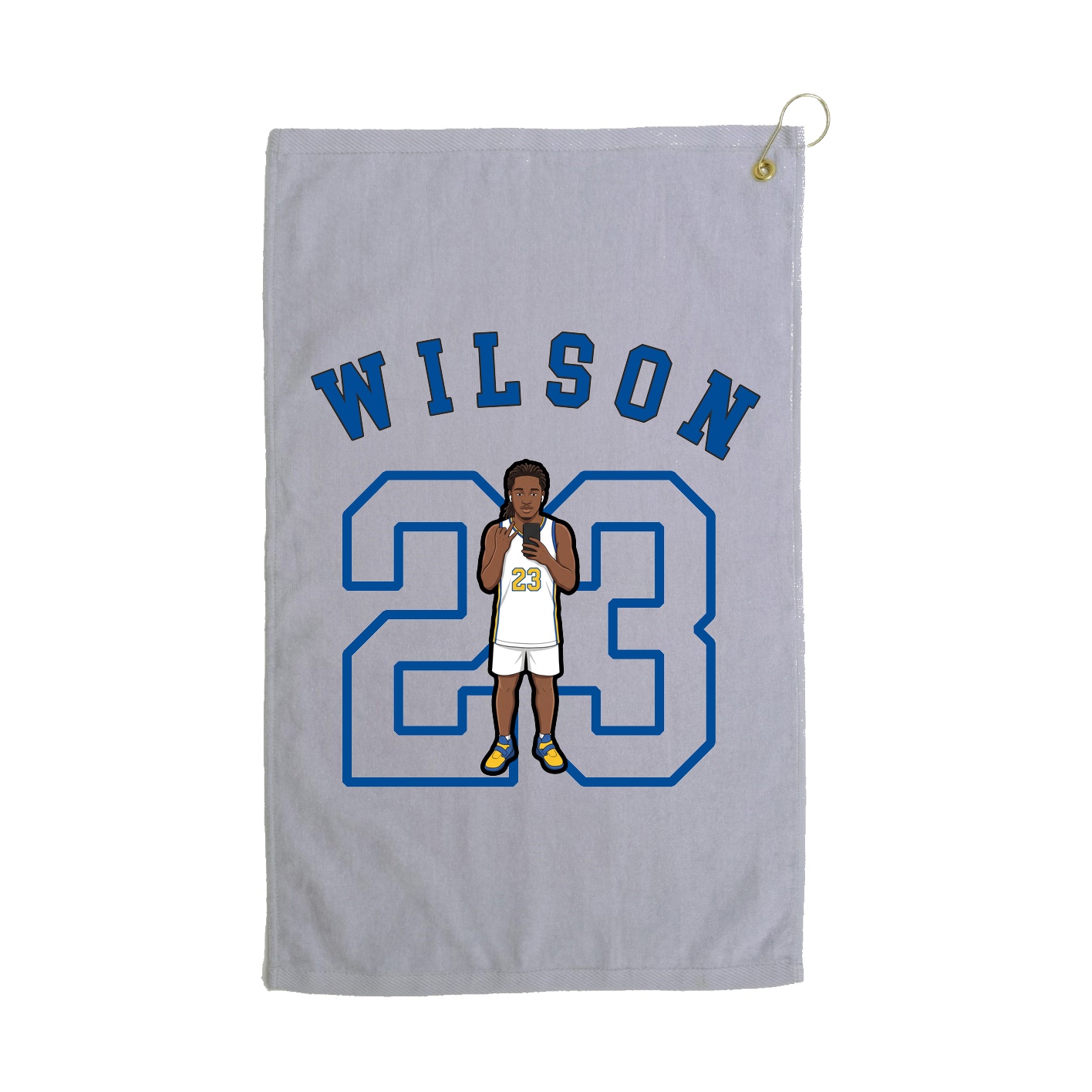 Golf Towel — Shirsey Arch in Grey