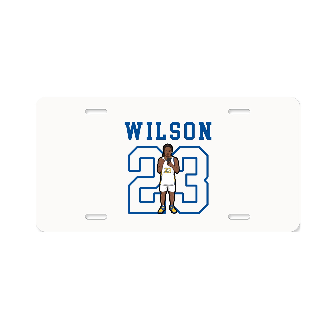 License Plate — Shirsey in Classic
