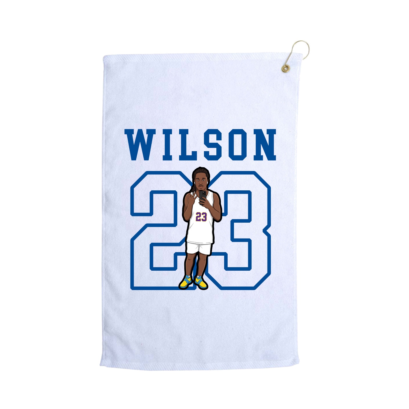 Golf Towel — Shirsey in White