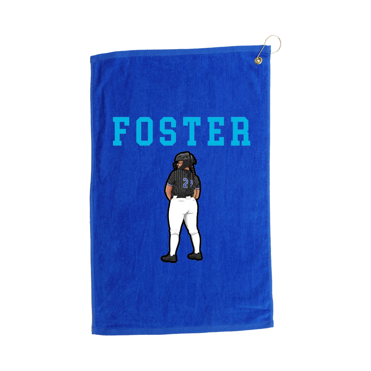 Golf Towel — Shirsey in Royal
