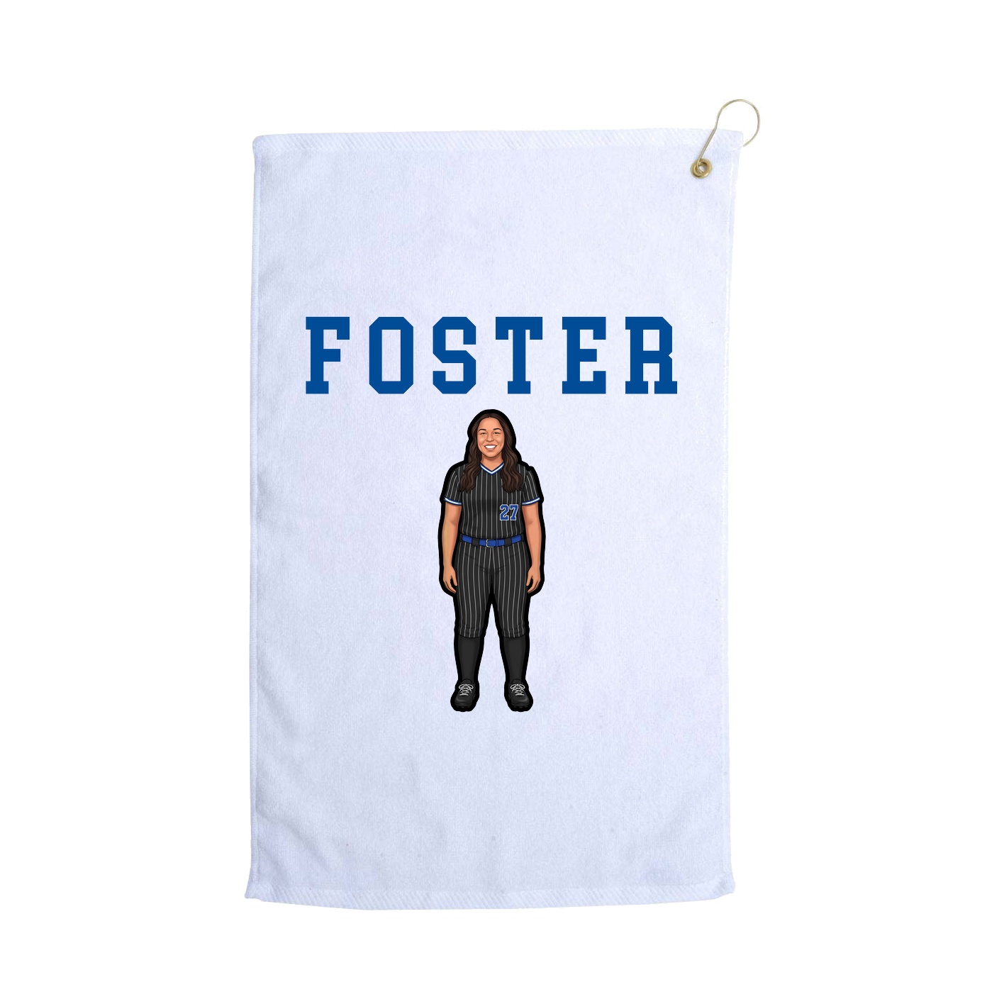 Golf Towel — Shirsey in White