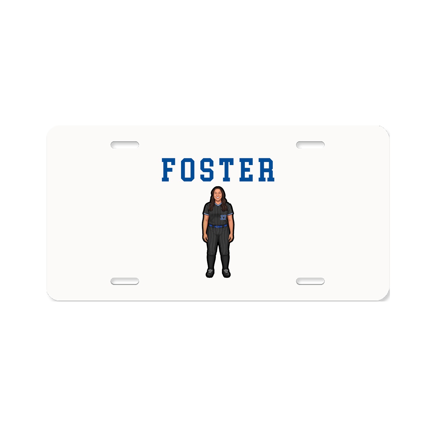 License Plate — Shirsey in Classic