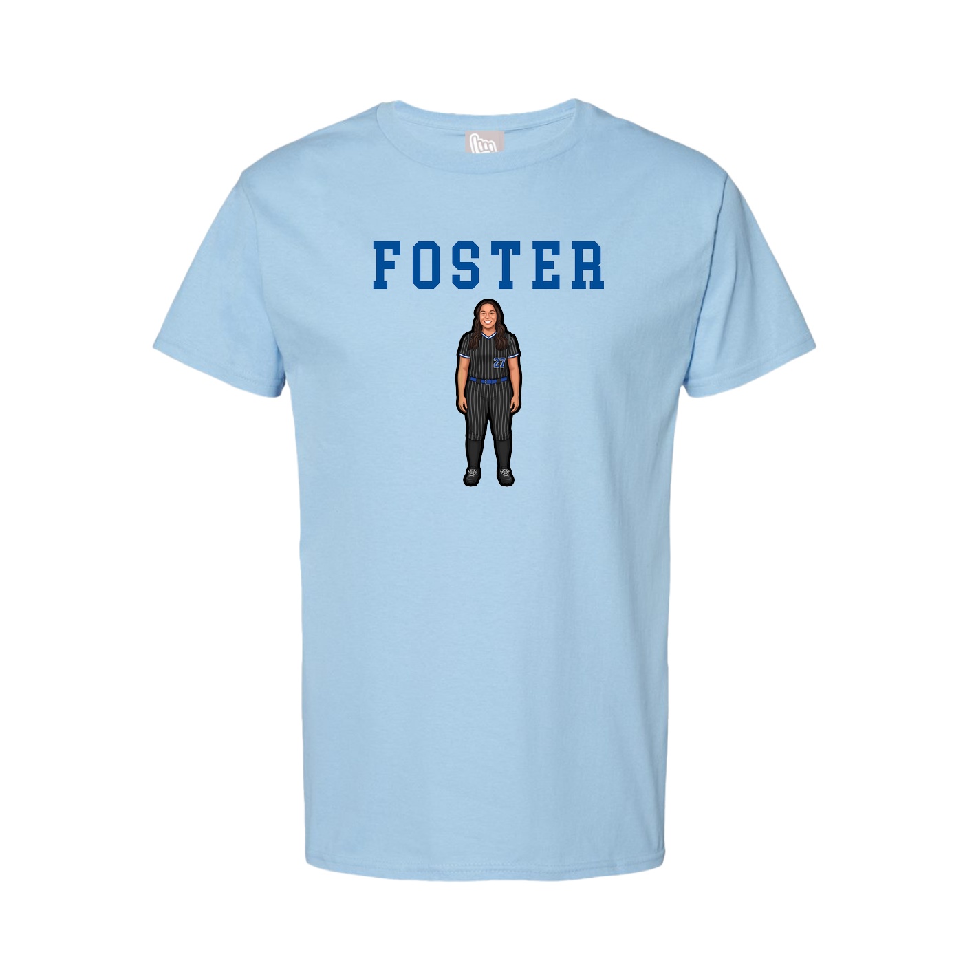 Youth Tee — Shirsey in Light Blue