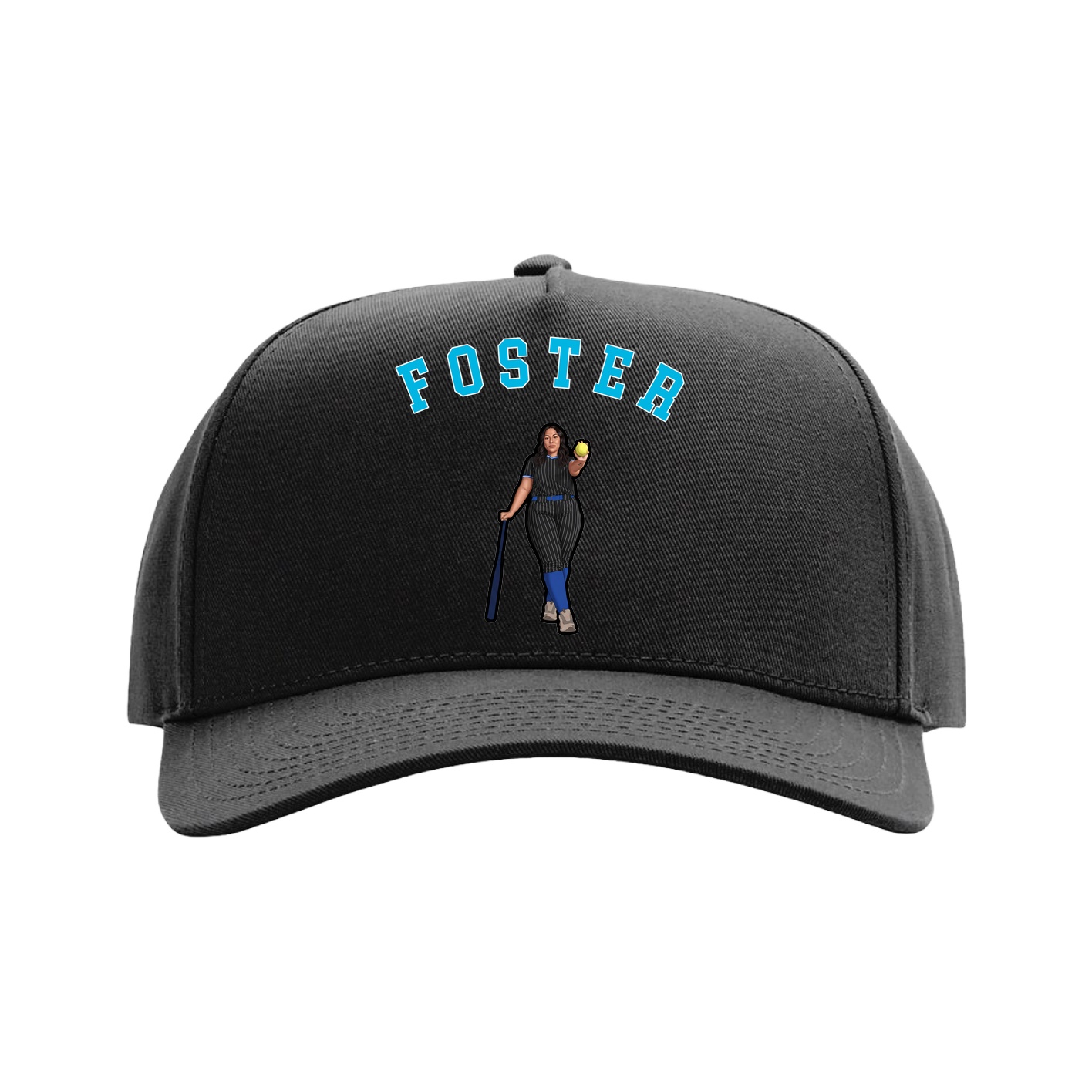 Full Fabric Five-Panel Champ Cap