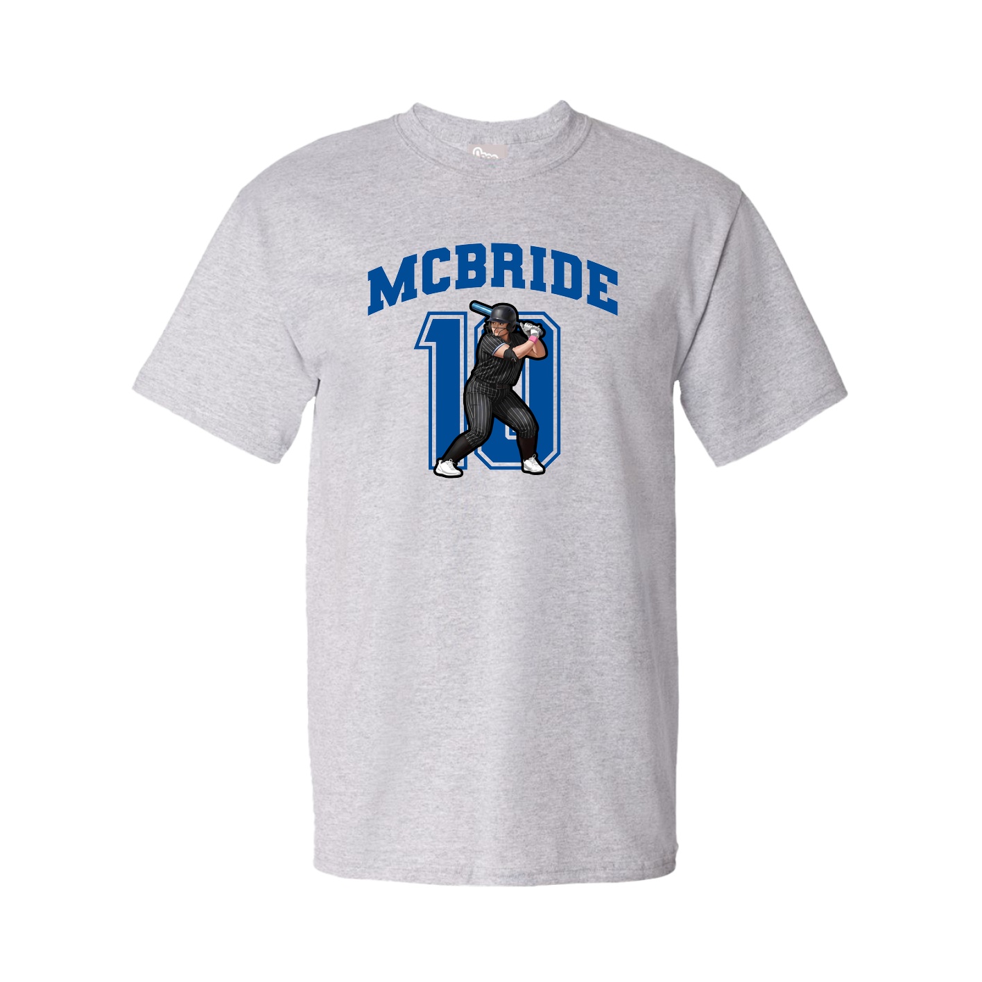 Youth Tee — Number in Grey