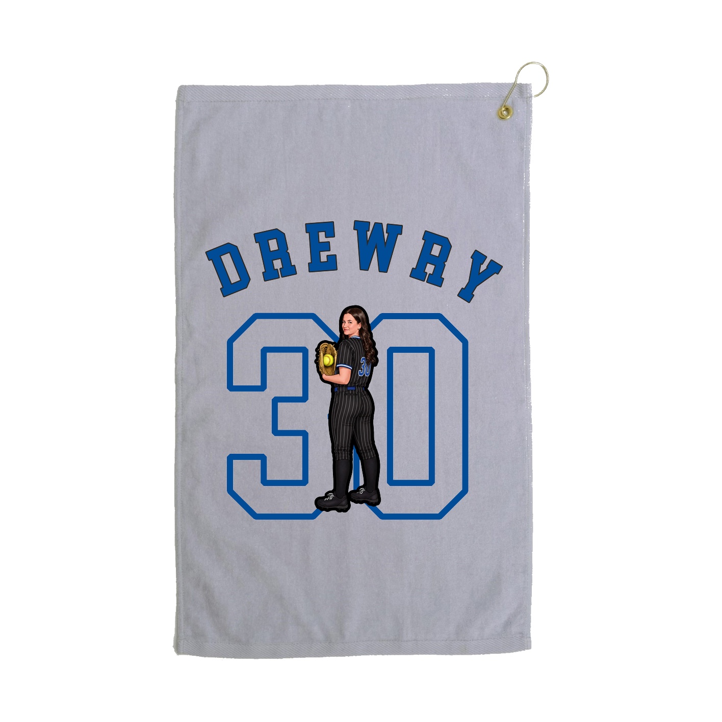 Golf Towel — Shirsey Arch in Grey