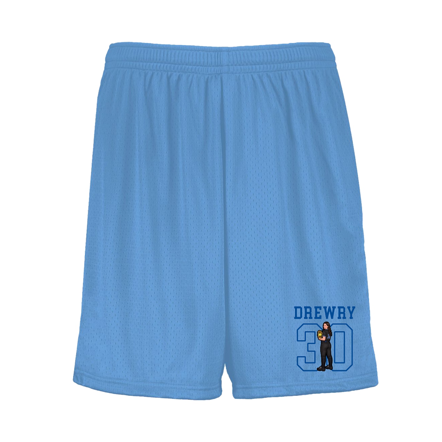 Shorts — Shirsey in Light Blue