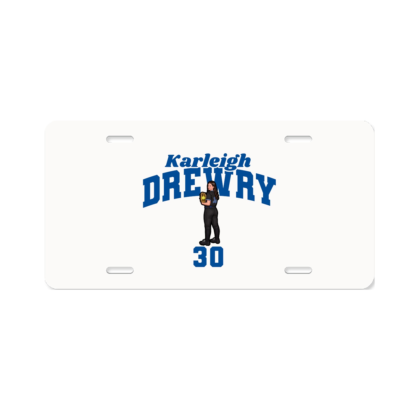 License Plate — Signature Arch in Classic