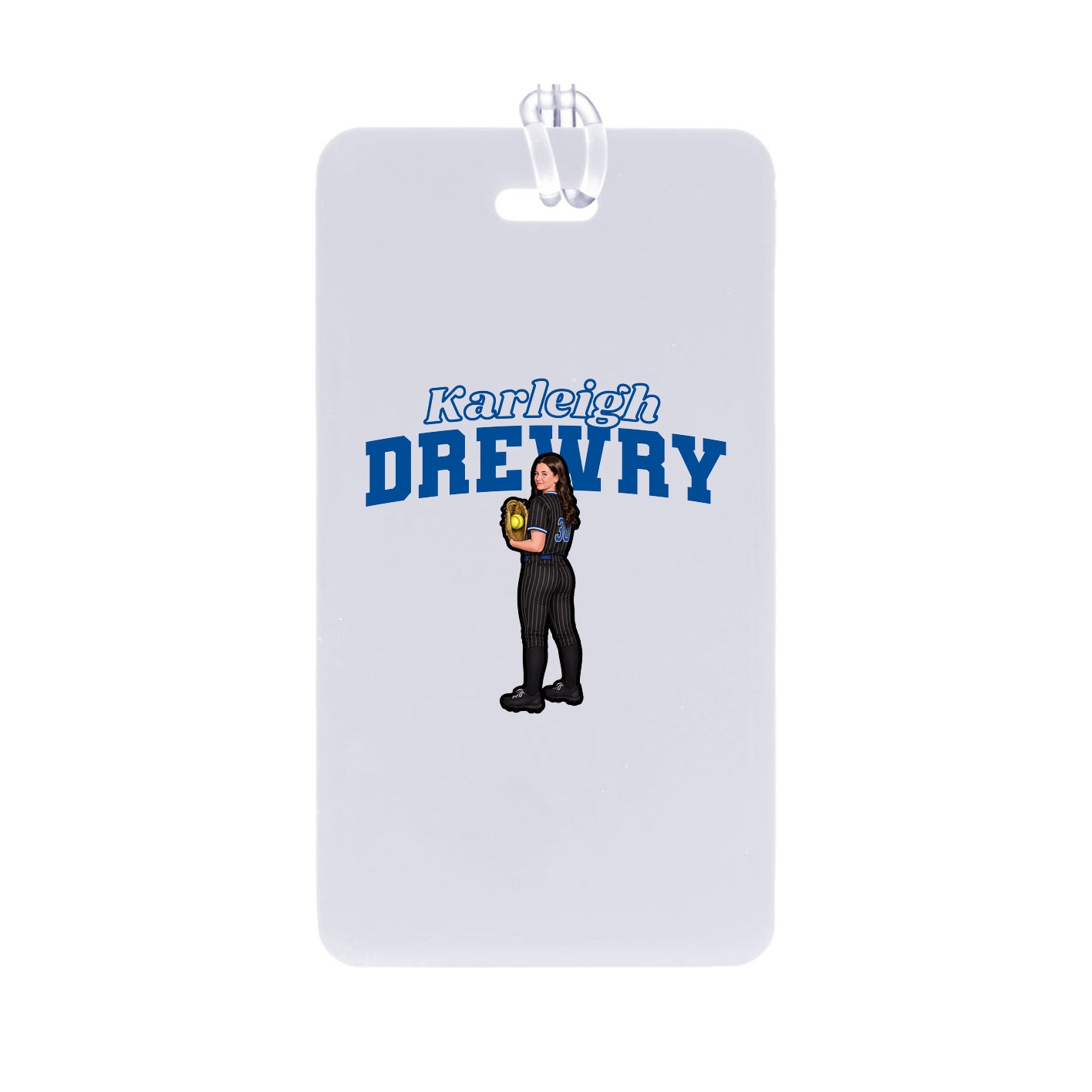 Bag Tag — Name Arch in Classic