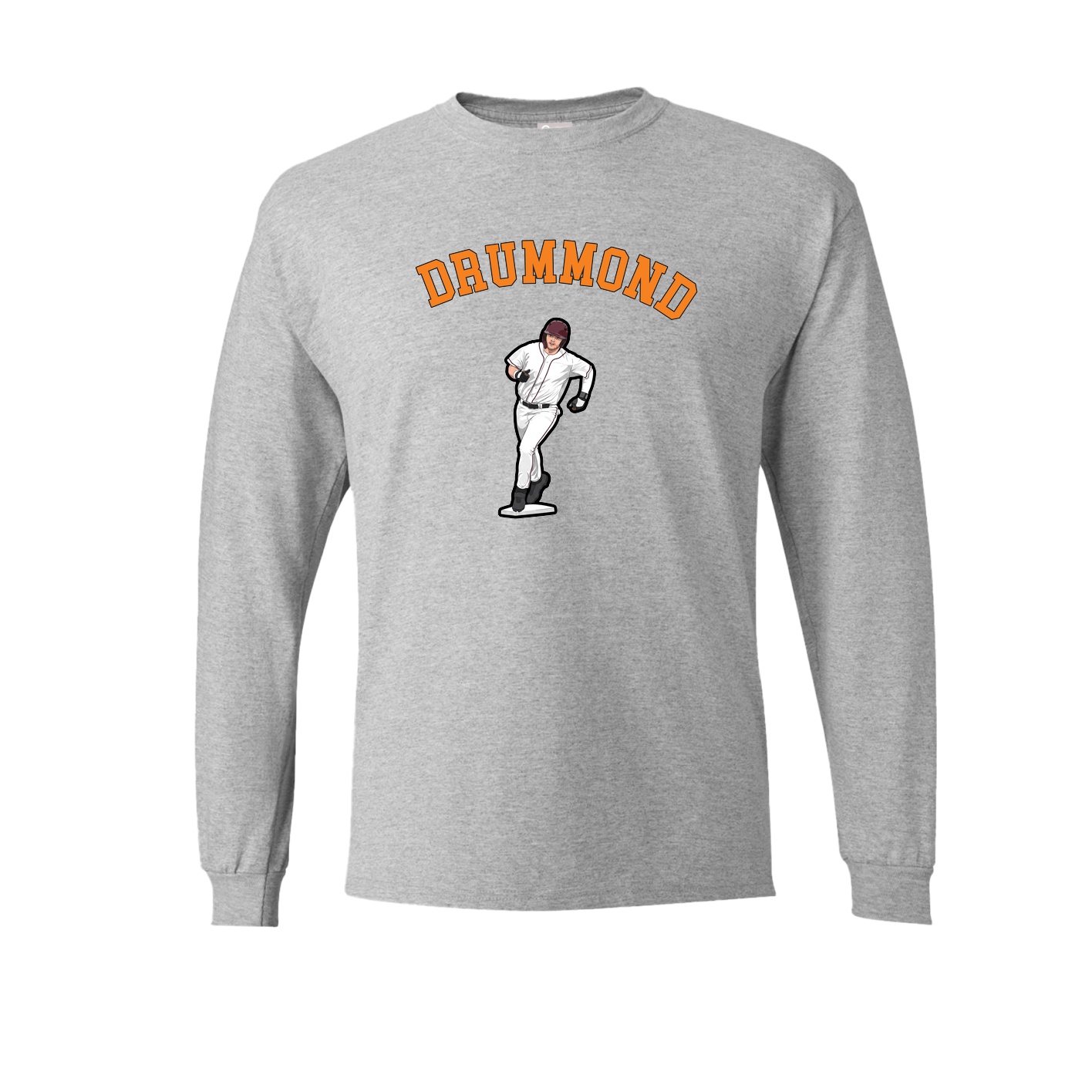 Long Sleeve Tee — Shirsey Arch in Grey