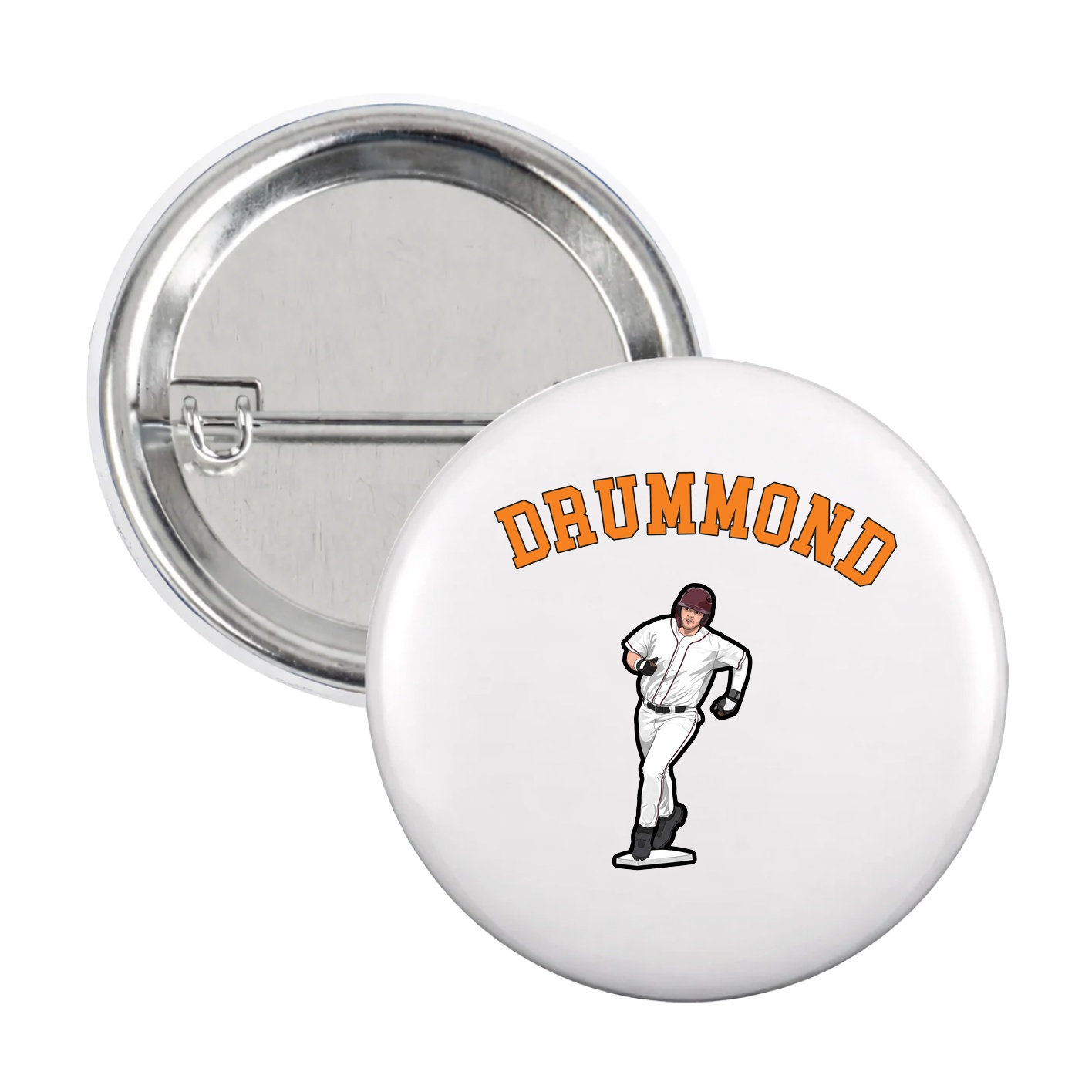 Game Day Button — Shirsey Arch in White