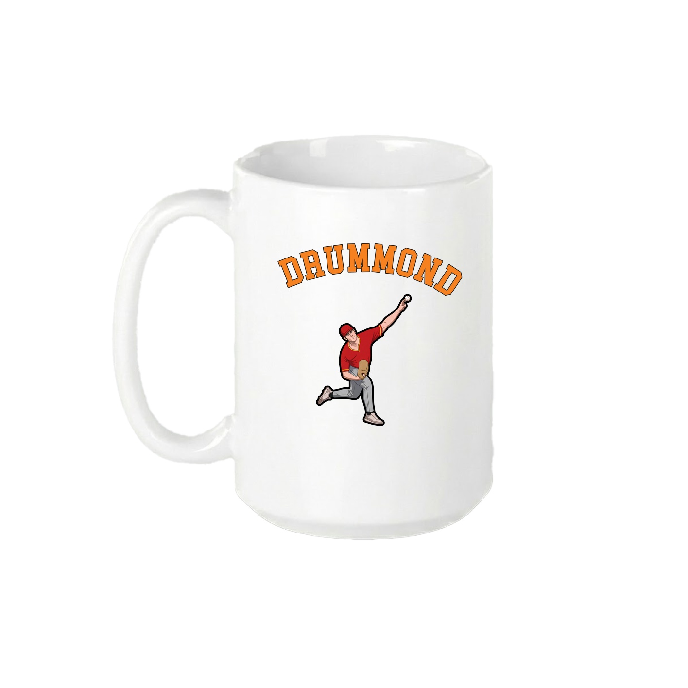 15oz Coffee Mug — Shirsey Arch in White