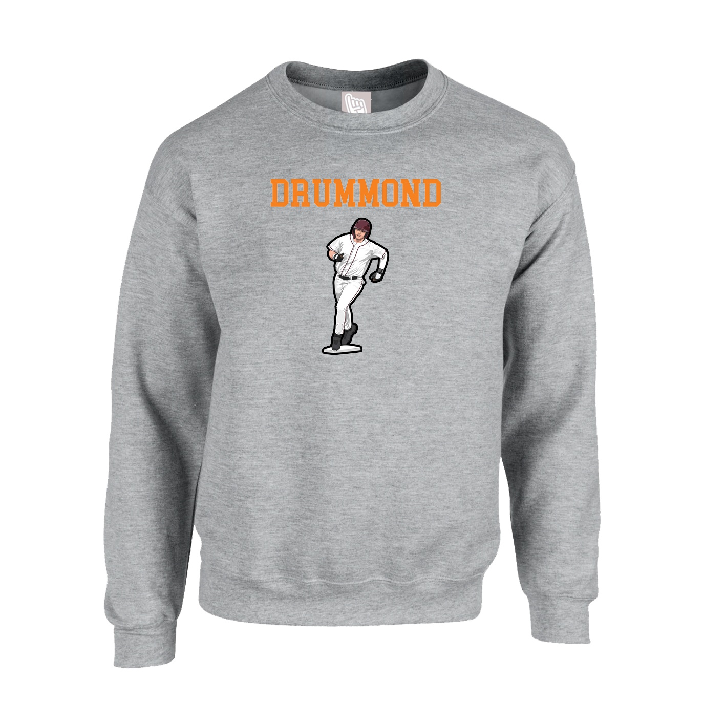 Fleece Crew — Shirsey in Grey