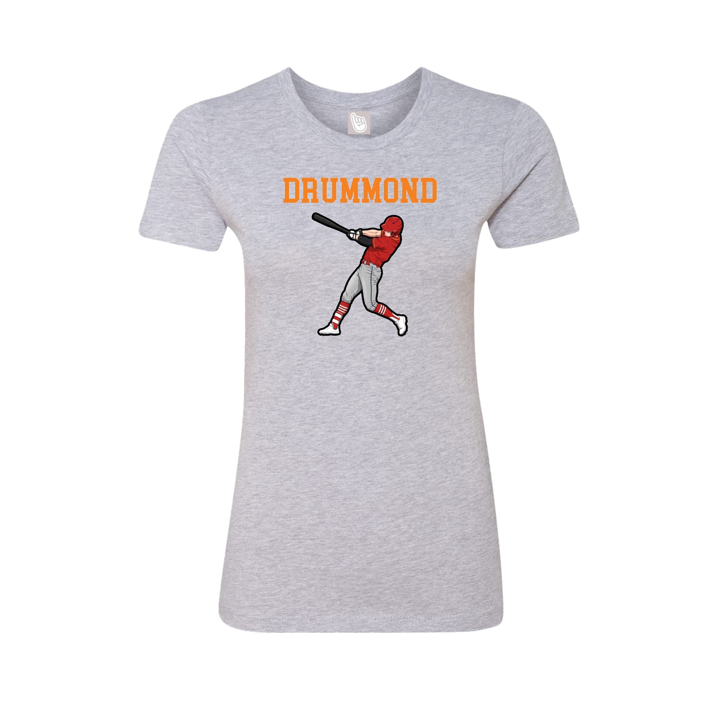 Fitted Women's Tee — Shirsey in Grey