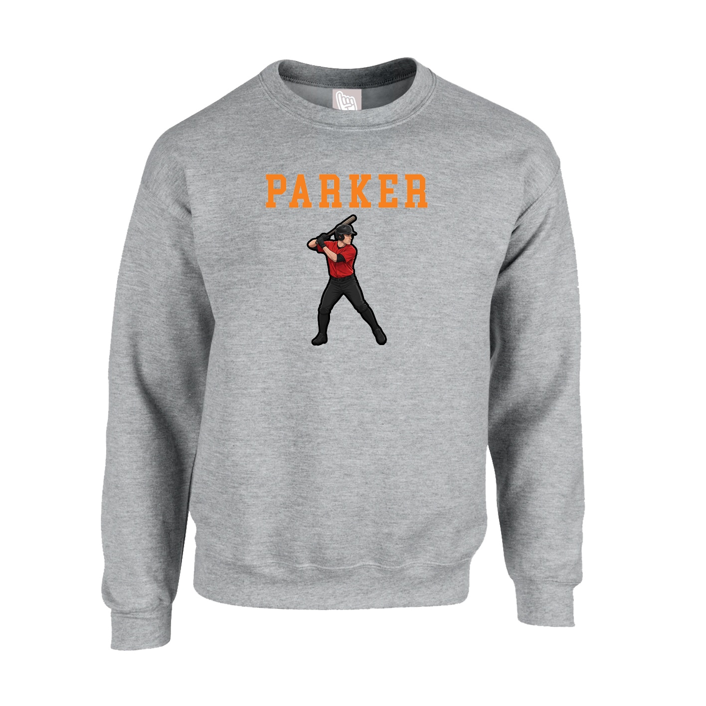 Fleece Crew — Shirsey in Grey